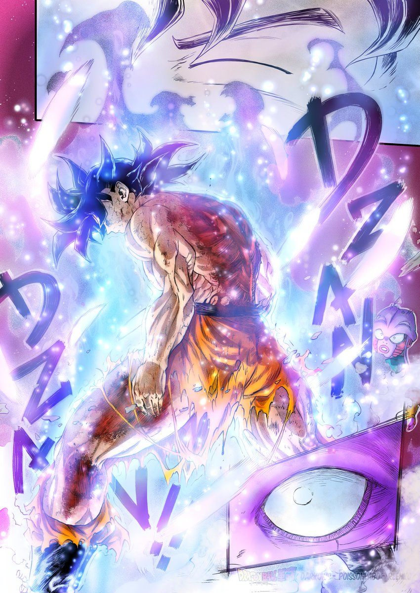 850x1200 Dragón Ball Kakumei Goku ultra instinct ✨✨