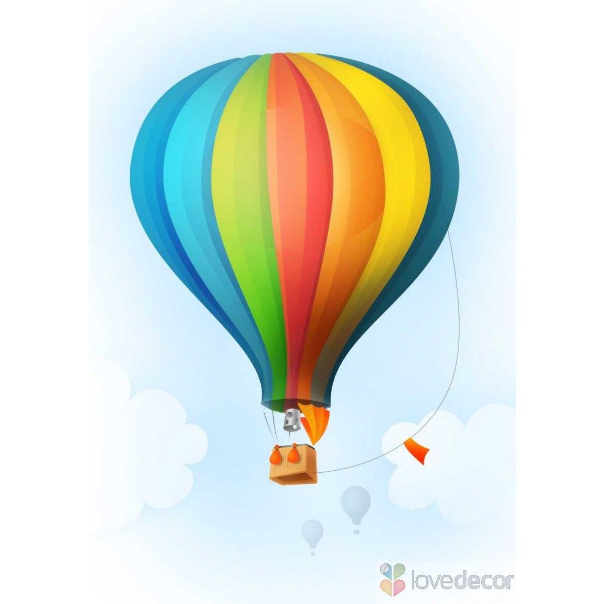 1200x1200 Vintage Hot Air Balloon Wallpaper Clipart