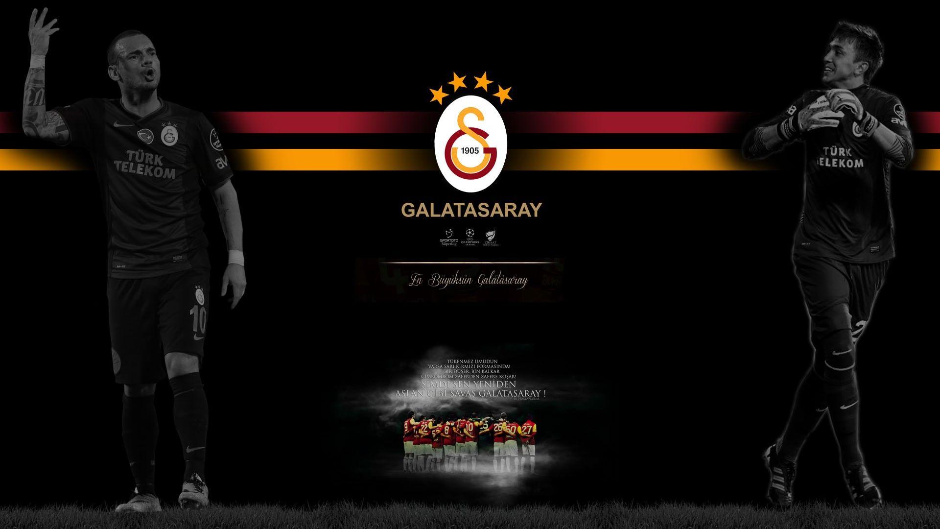 1920x1080 Galatasaray S.K., Fernando Muslera, Wesley Sneijder Wallpaper HD