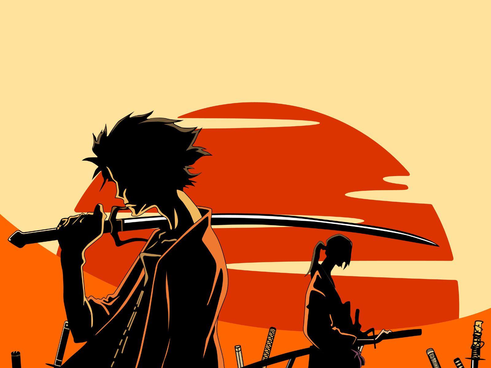 1600x1200 Tags: Vector, Wallpaper, Samurai Champloo, Mugen Samurai Champloo