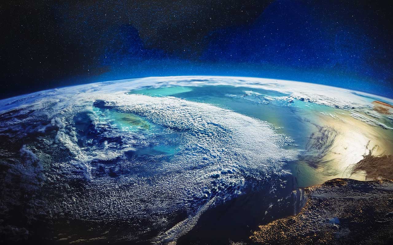 1280x800 Free Space Background Image