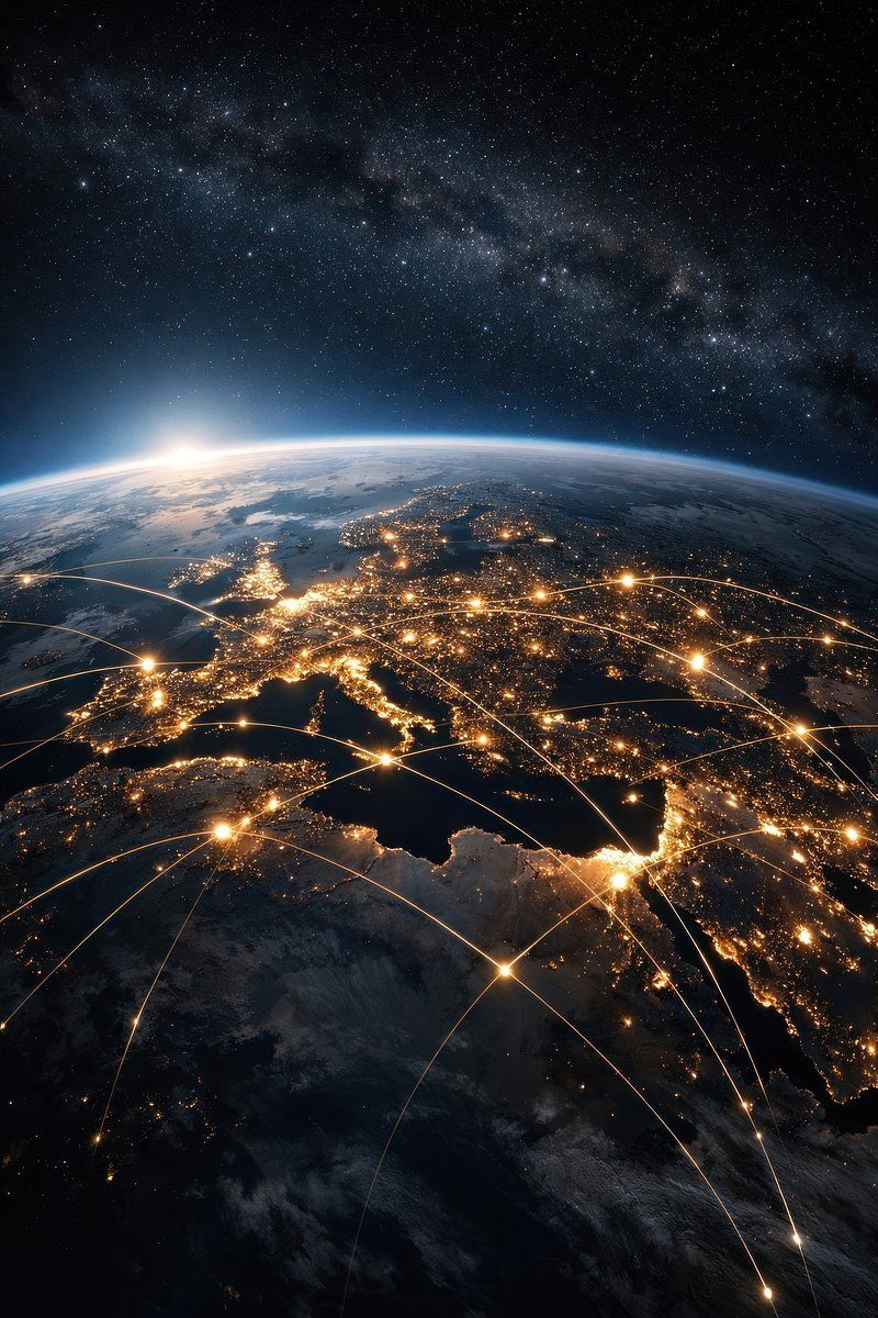 800x1200 Satellite Europe Image Wallpaper