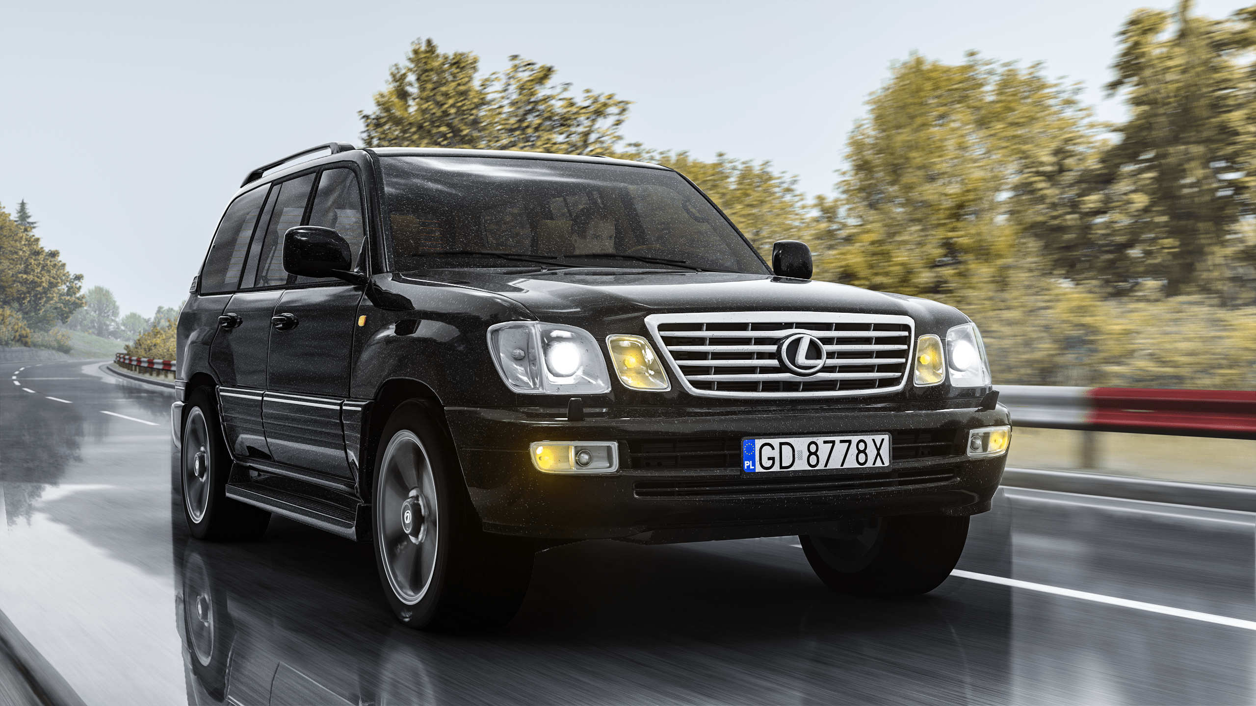 2560x1440 Lexus LX470 4.7 V8 2006