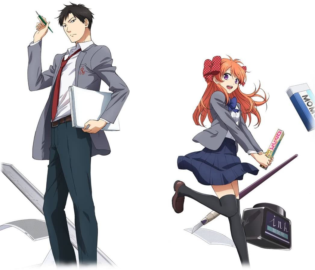 1047x899 Gekkan shoujo nozaki kun Customized 16x14 inch Silk Print Poster