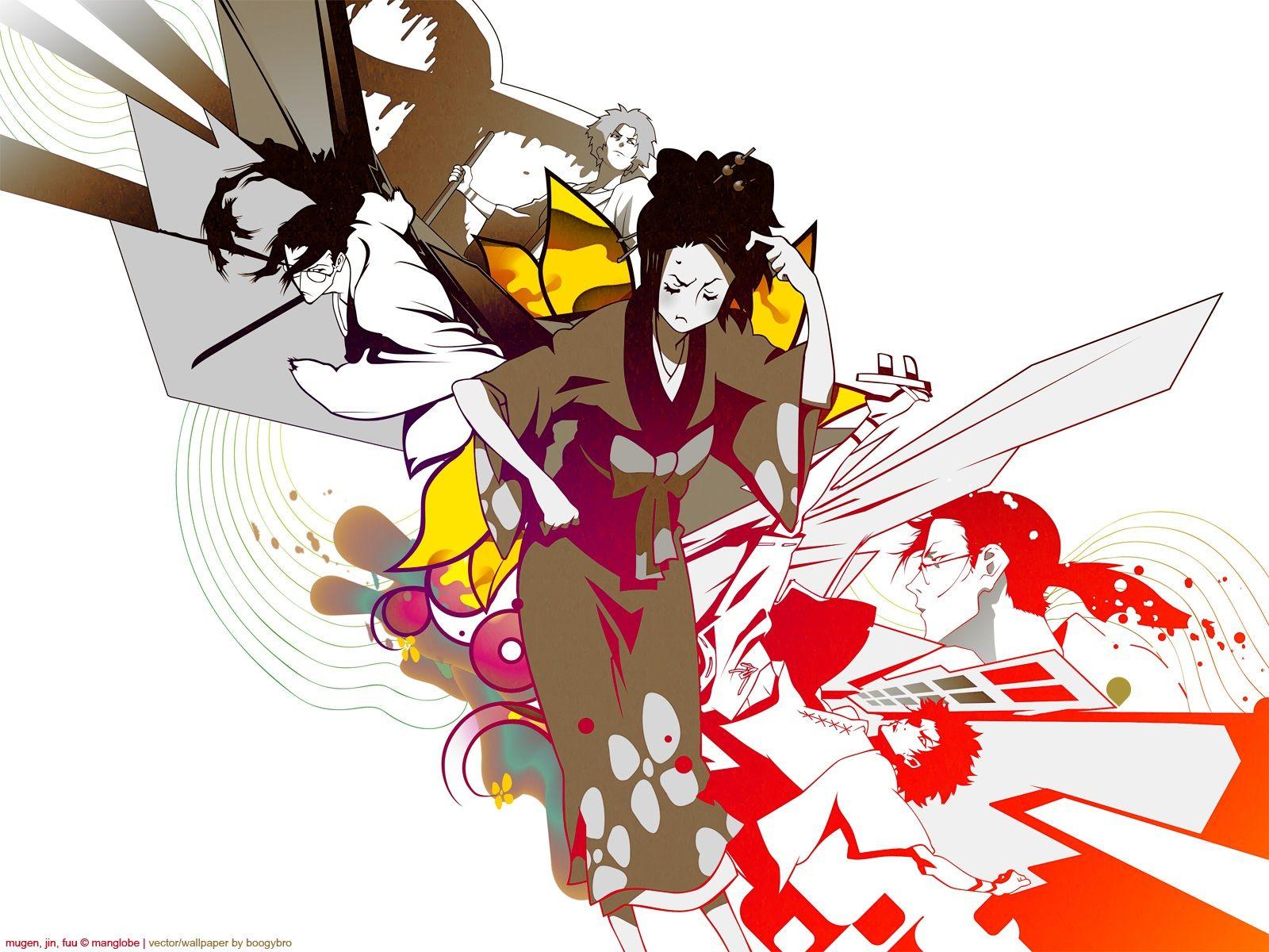 1600x1200 サムライチャンプルー (SAMURAI CHAMPLOO) 3 one of my favourite anime