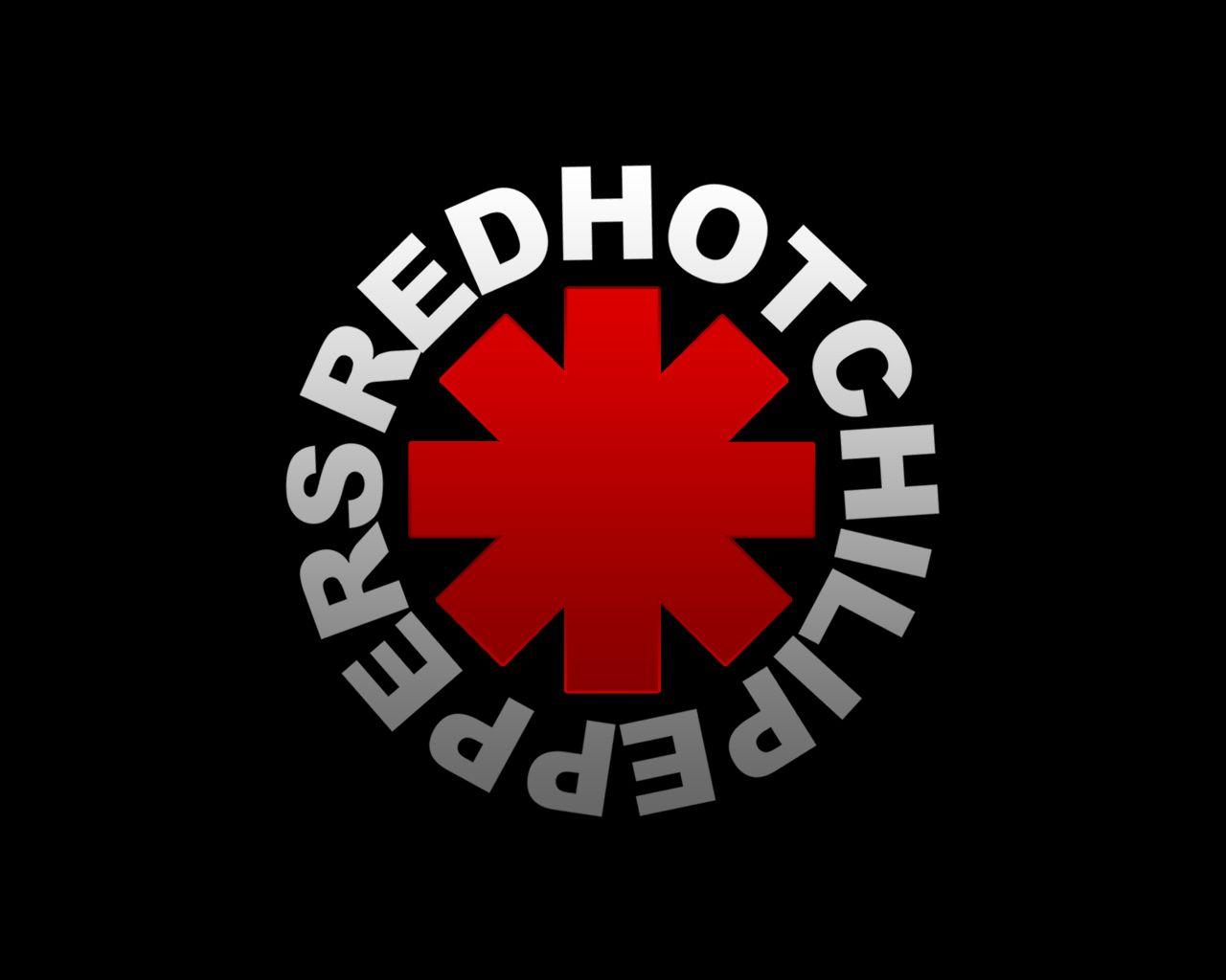 1280x1024 Desktop Wallpaper: Red Hot Chili Peppers Logo Music Band HD