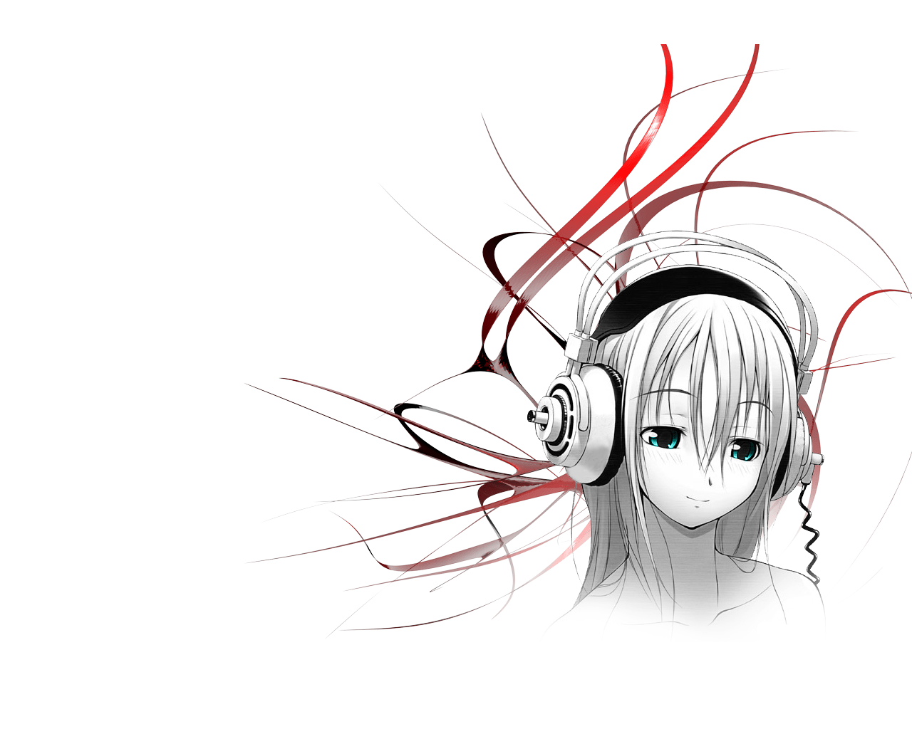 1280x1024 Anime Music Wallpaper 11 Music Logo