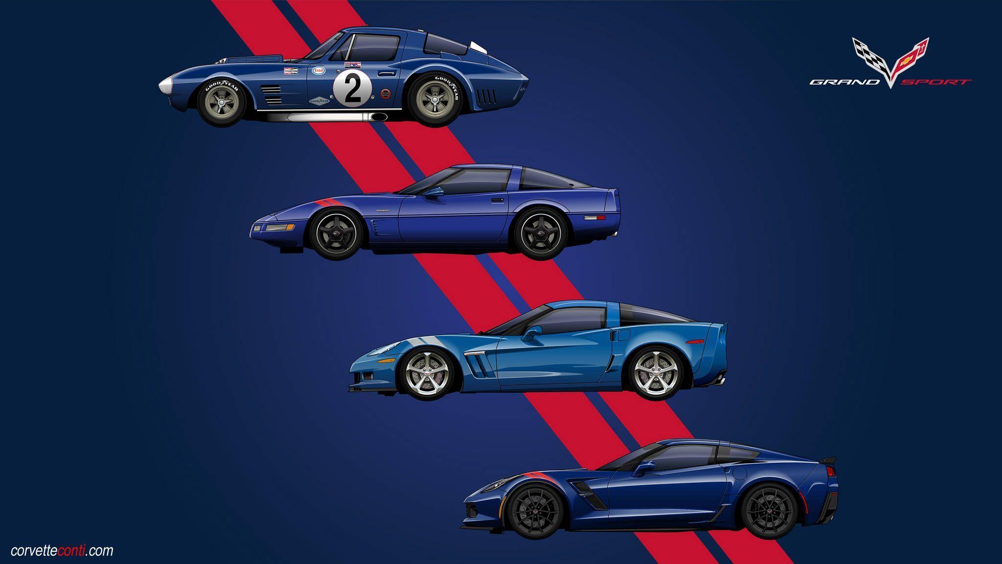 2047x1152 Corvette Wallpaper