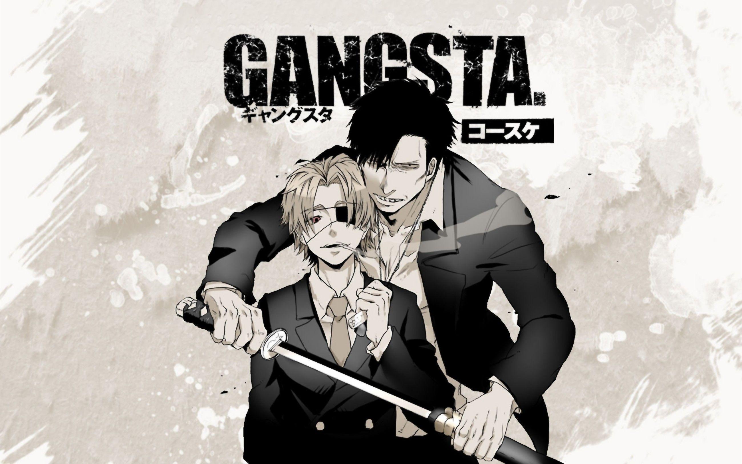 2600x1625 Gangsta Anime Wallpaper
