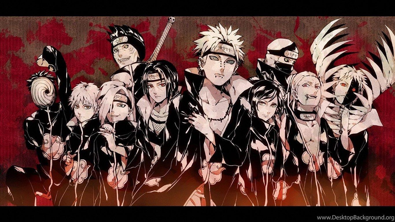 1366x768 Gallery For Akatsuki Wallpaper HD Desktop Background