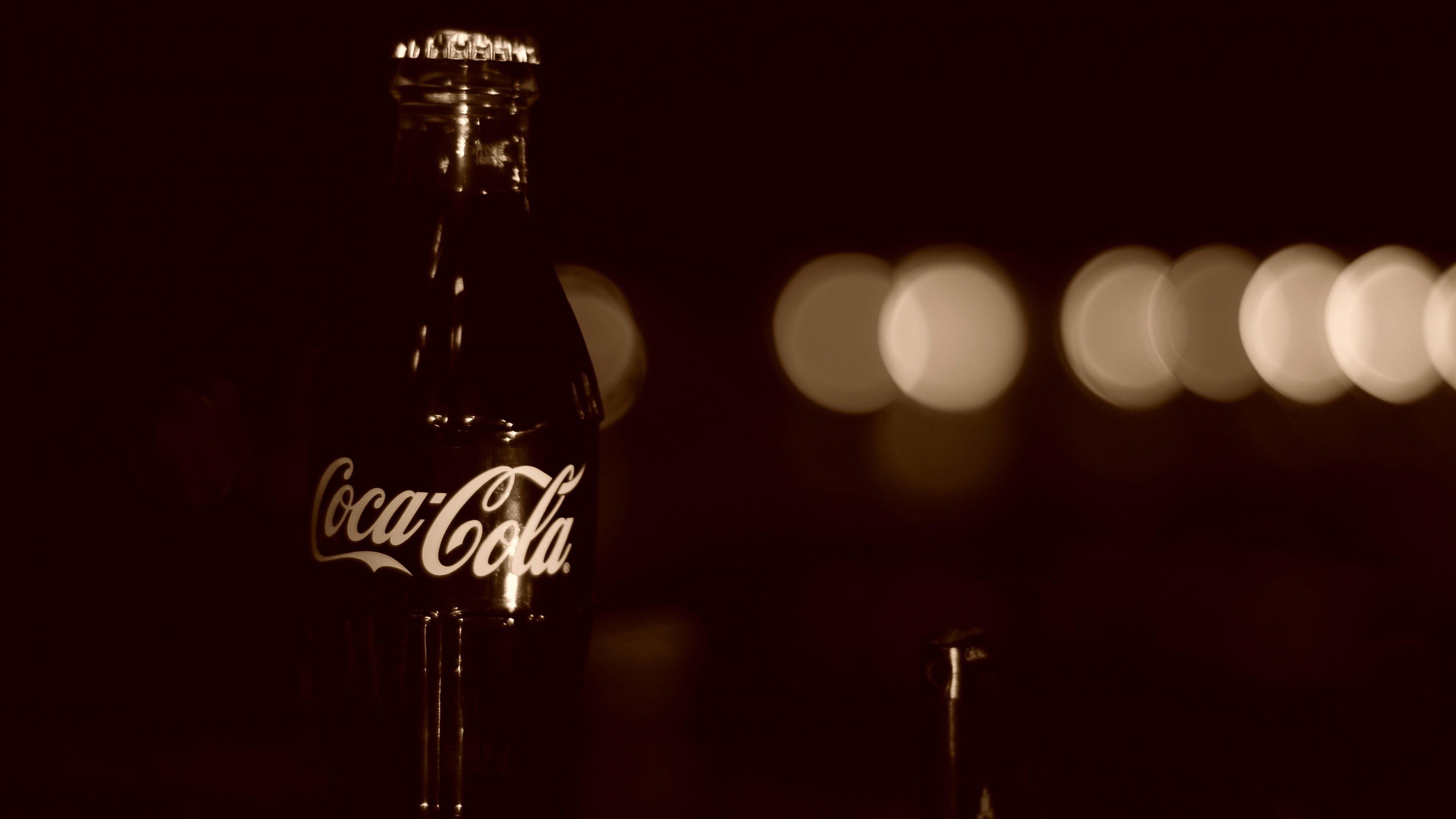 3840x2160 old, Old Coca Cola, Bottles vintage wallpaper