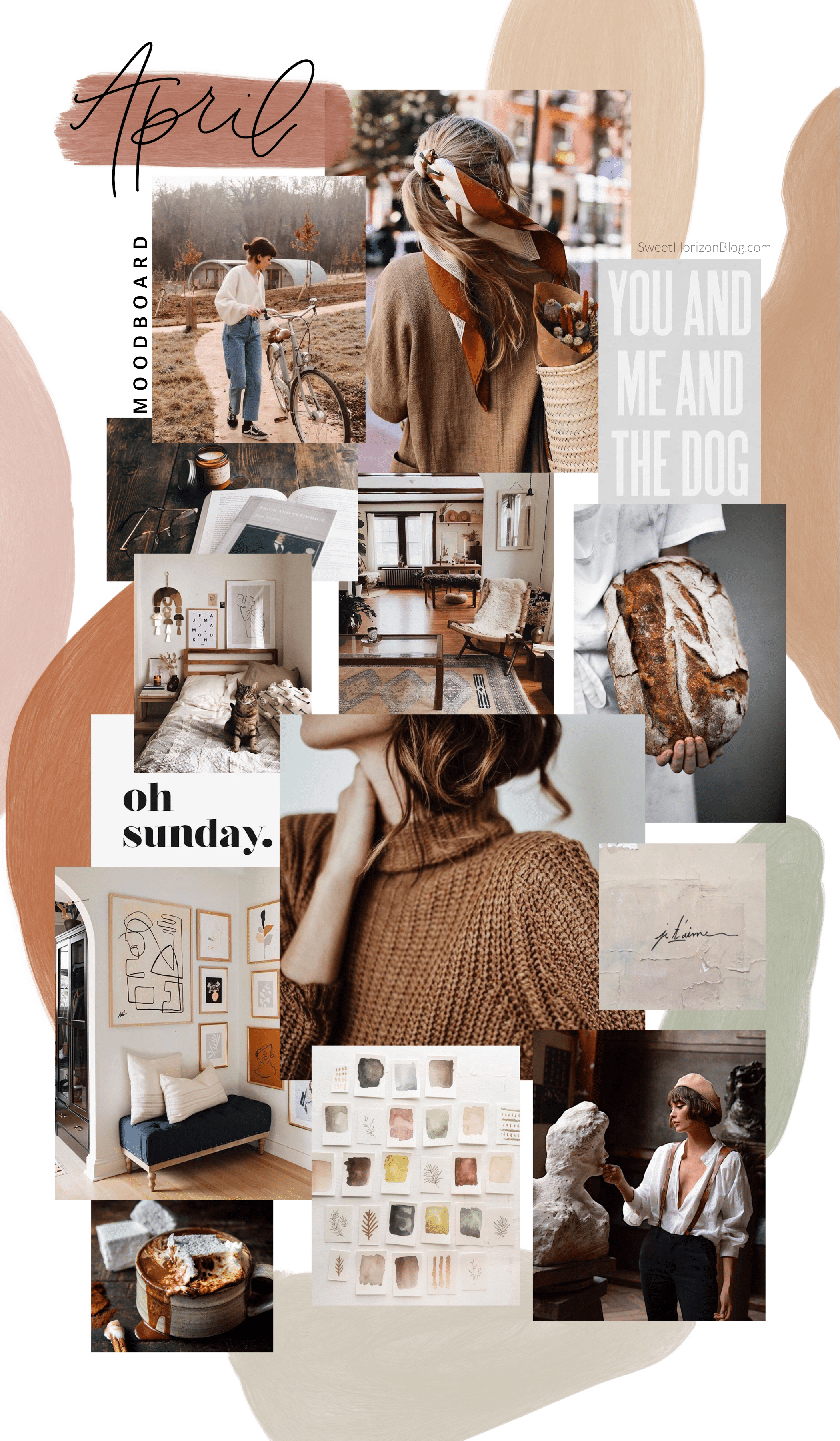 2100x3600 April Free Download and Monthly Goals Sweet Horizon