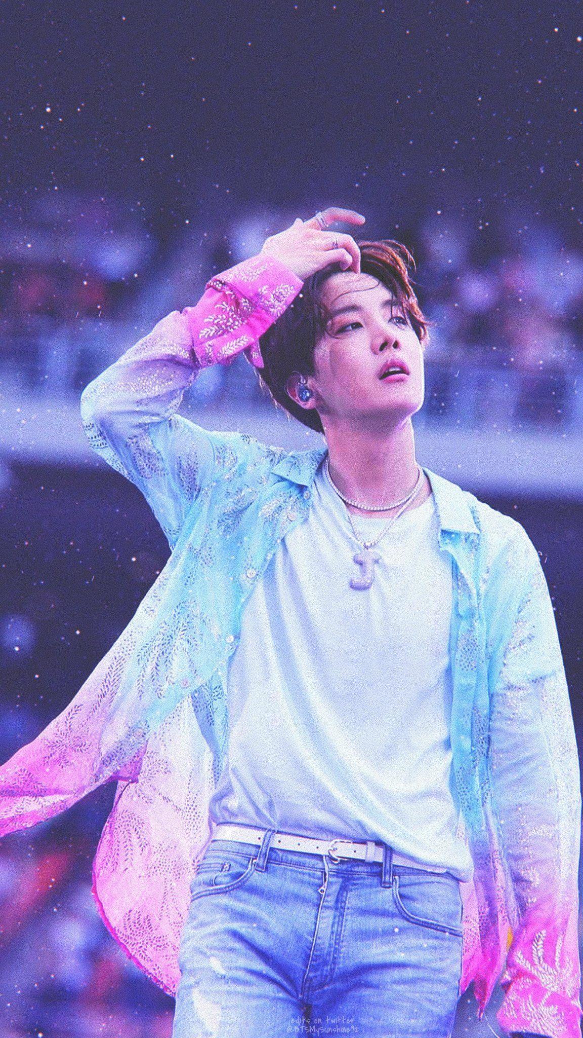 1152x2048 BTS WORLD TOUR [LOVE YOURSELF: SPEAK YOURSELF] Photo Sketch BTS