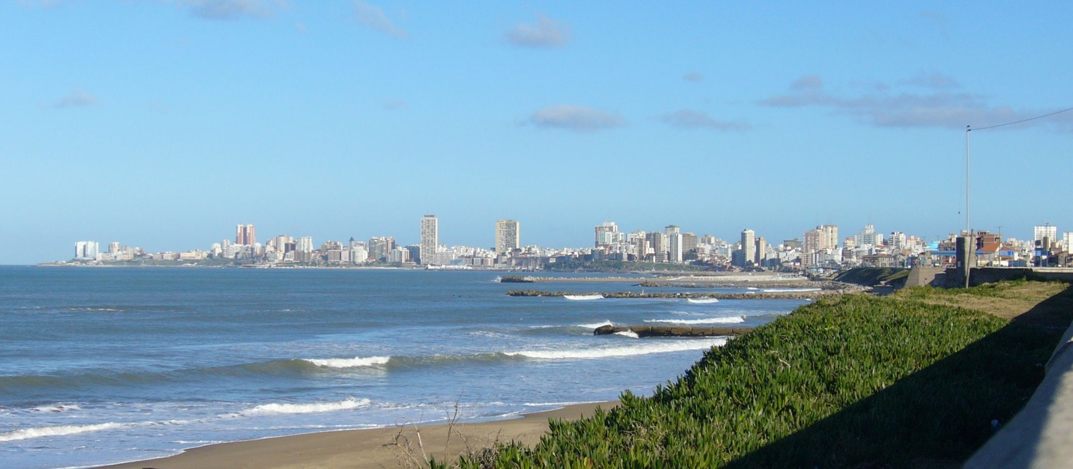 2211x967 Mar del Plata (desde el norte)
