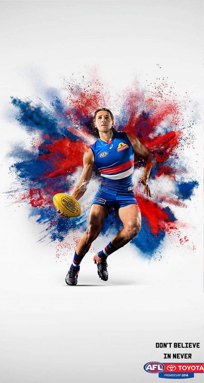 682x1280 Western Bulldogs Wallpaper