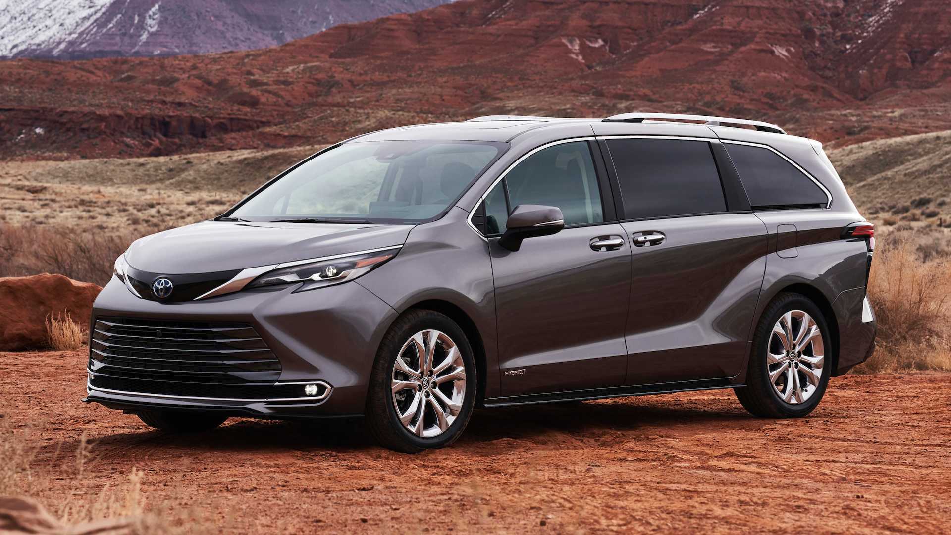 1920x1080 Toyota Sienna Debuts With Standard Hybrid Powertrain, Bold Looks