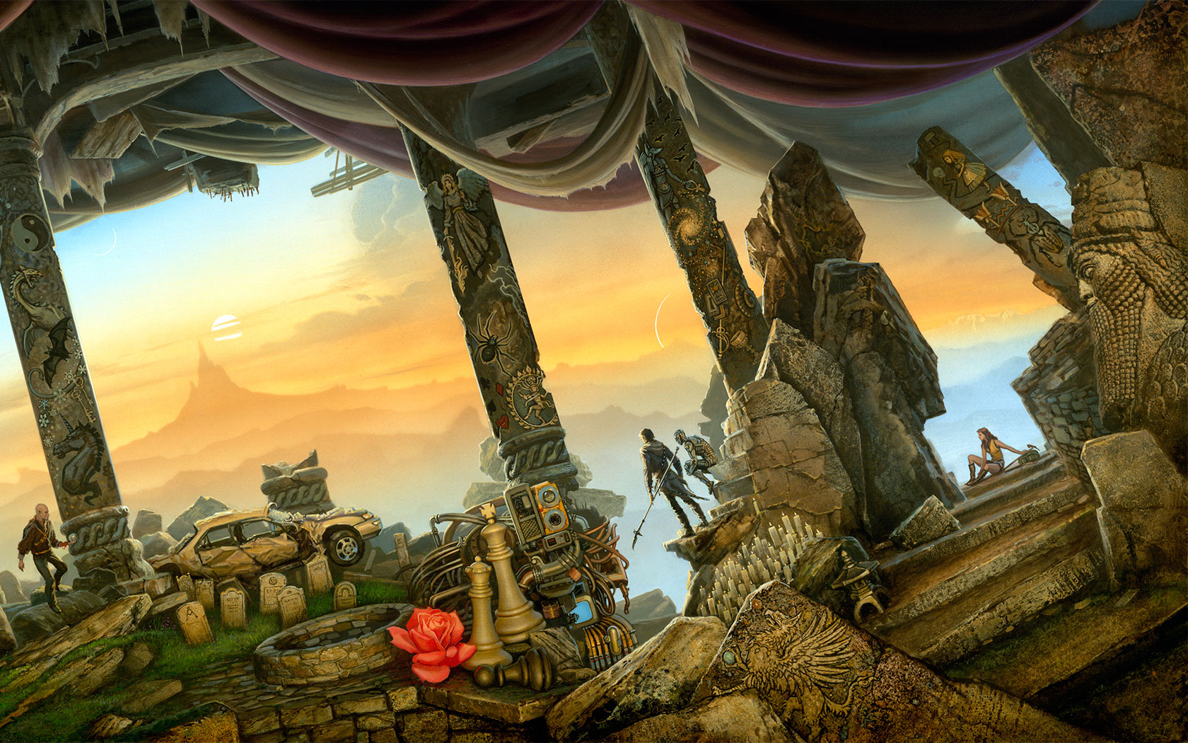 1680x1050 Bg Zworld. The Art Of Michael Whelan