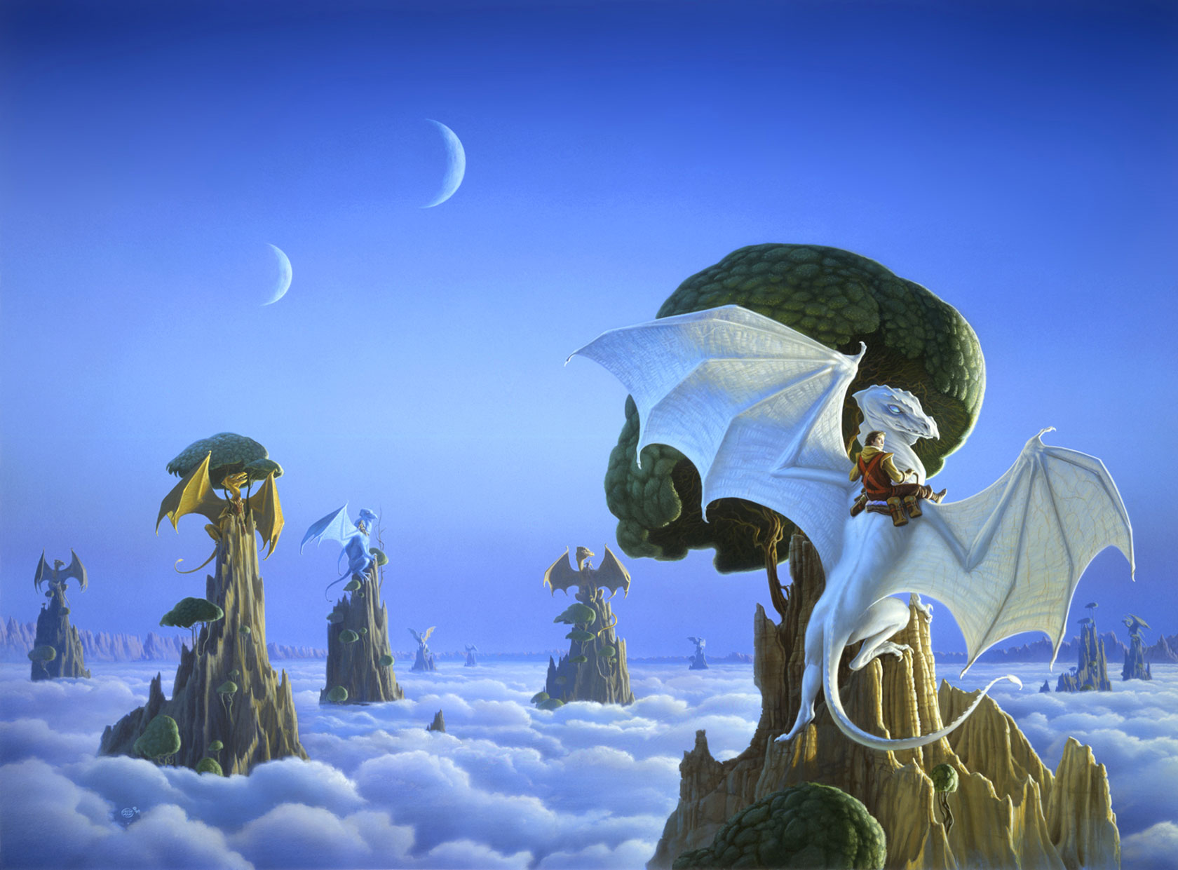 1680x1241 DRAGONSDAWN. The Art of Michael Whelan