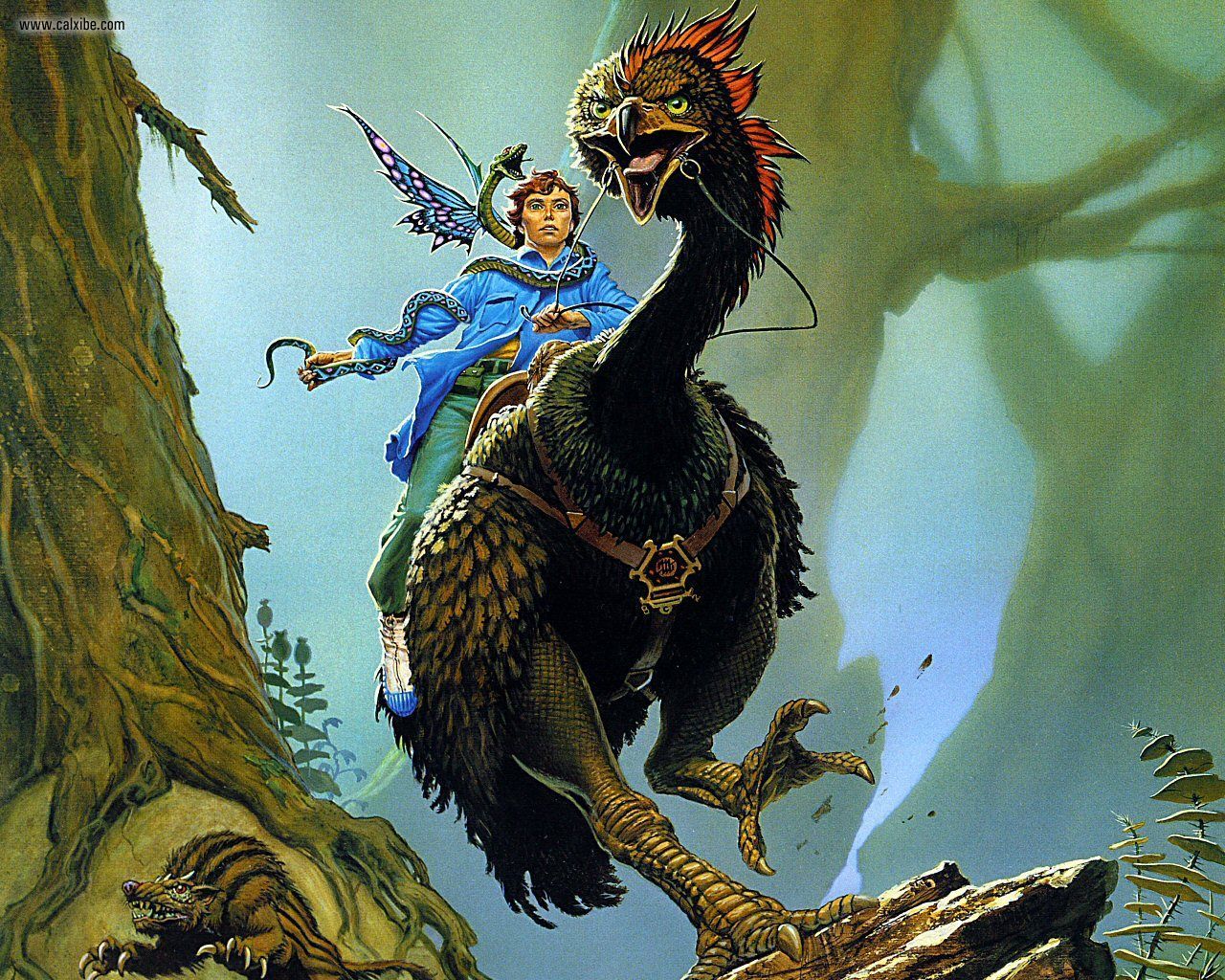 1280x1024 METAL ON METAL: Michael Whelan, epic, horror fantasy