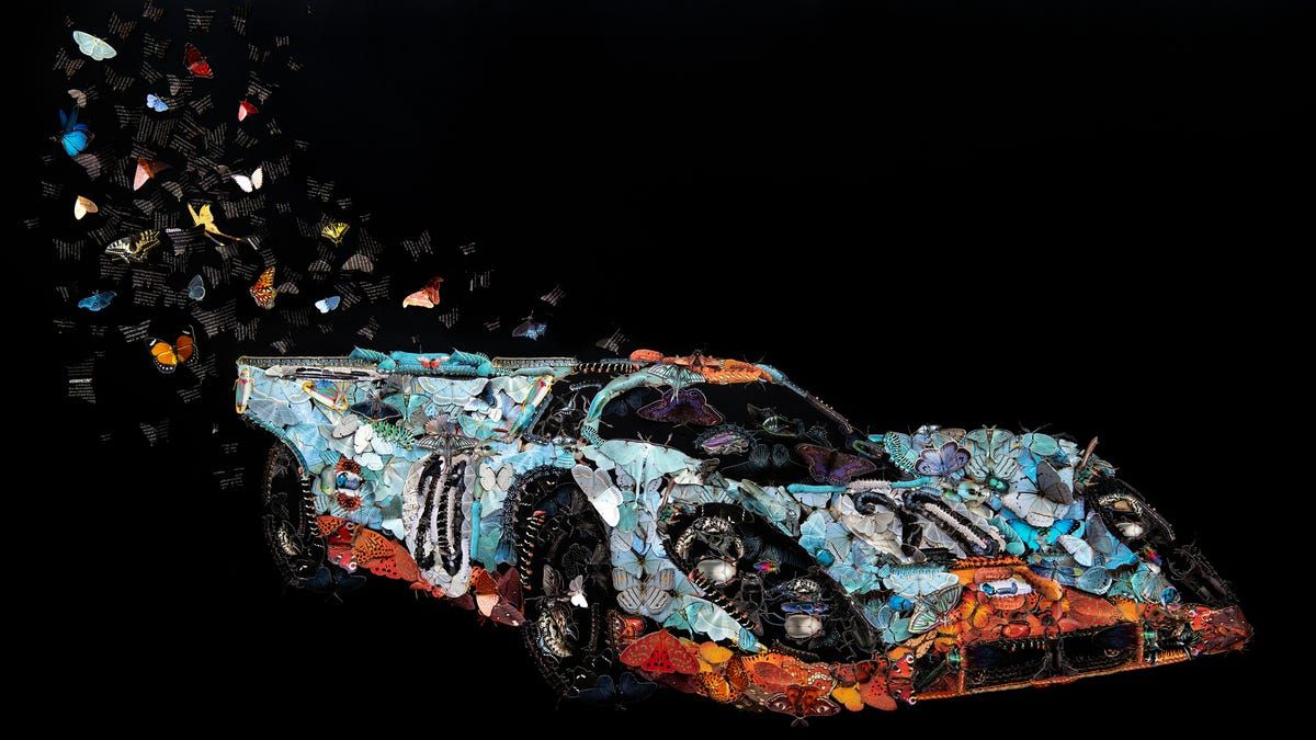 1200x675 A Porsche 917 Made Out of Butterflies