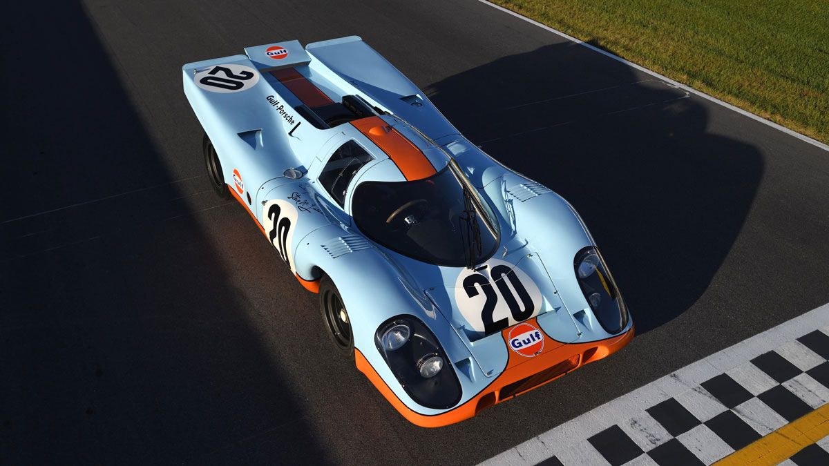 1200x675 Steve McQueen's Porsche 917K From 'Le Mans' in Photo