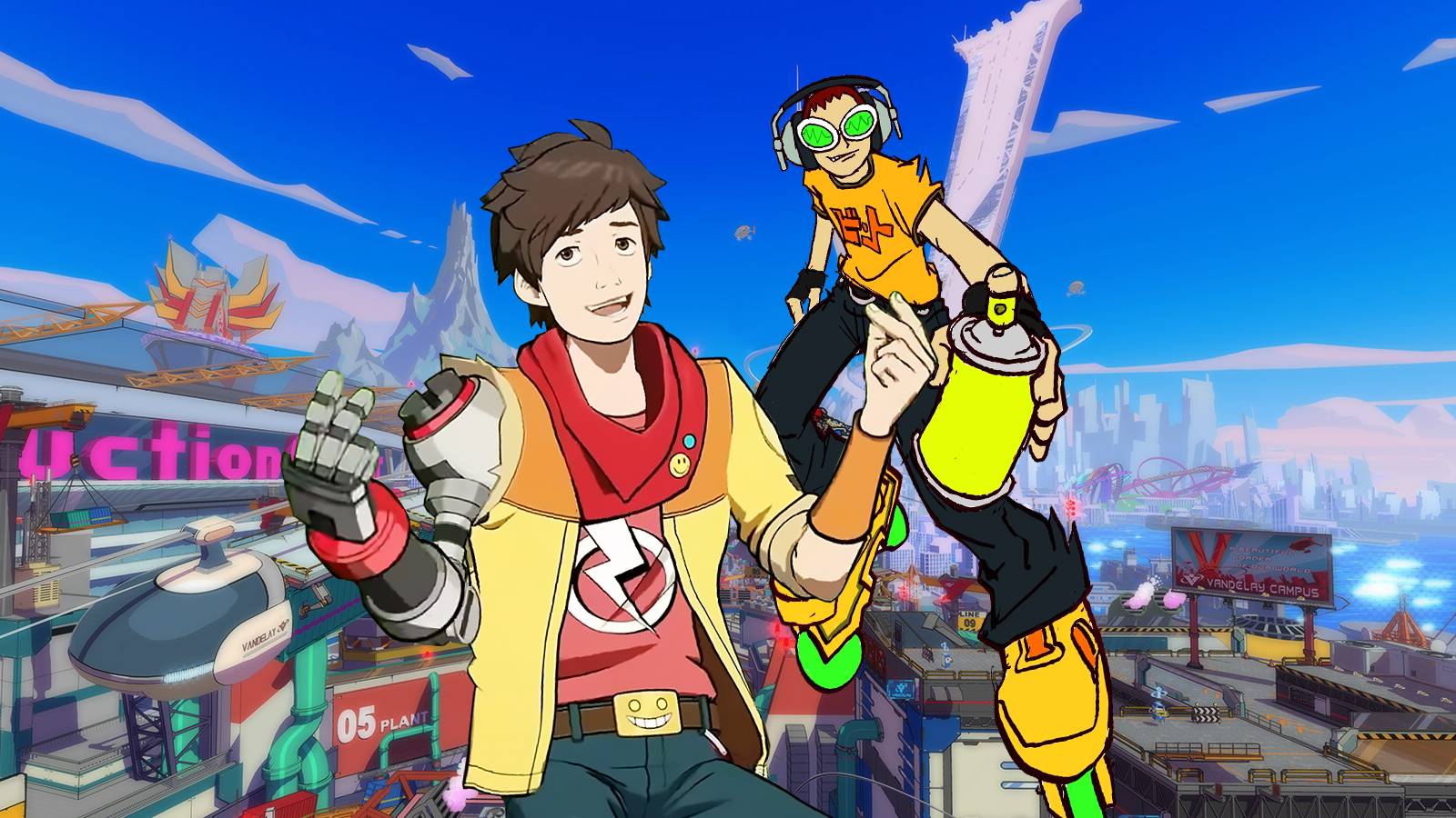 1600x900 Hi Fi Rush Is Xbox's Gift To Jet Set Radio Fans