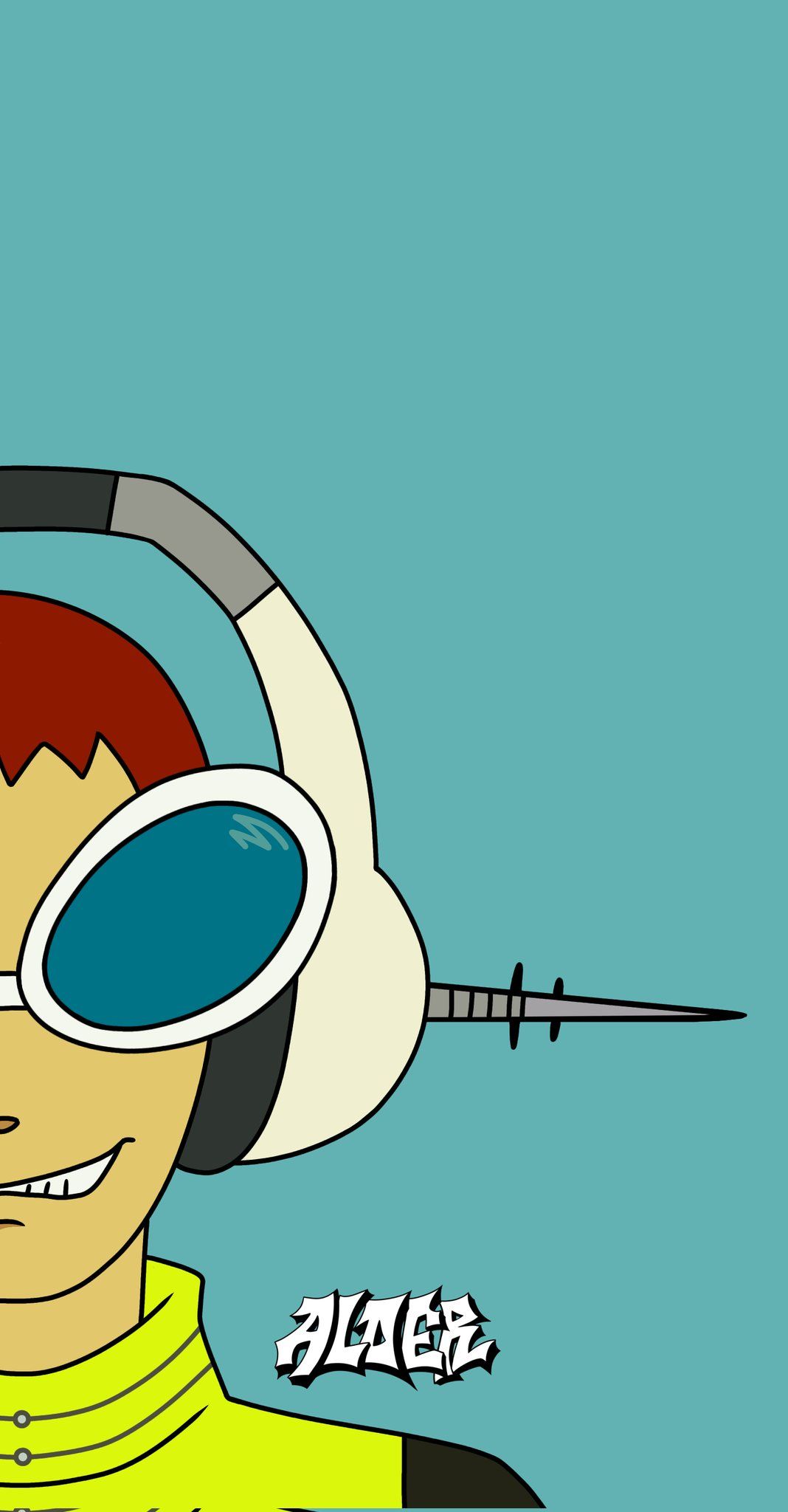 1068x2048 Jet Set Radio Phone Wallpaper