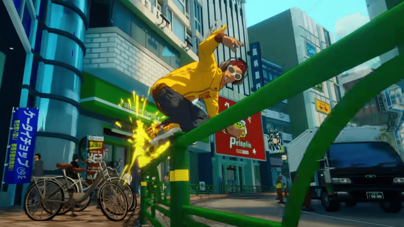 1600x900 Looks Like The Jet Set Radio Reboot Will Be An Open World Game Full Of Rollerblading And Graffiti Tagging. Rock Paper Shotgun