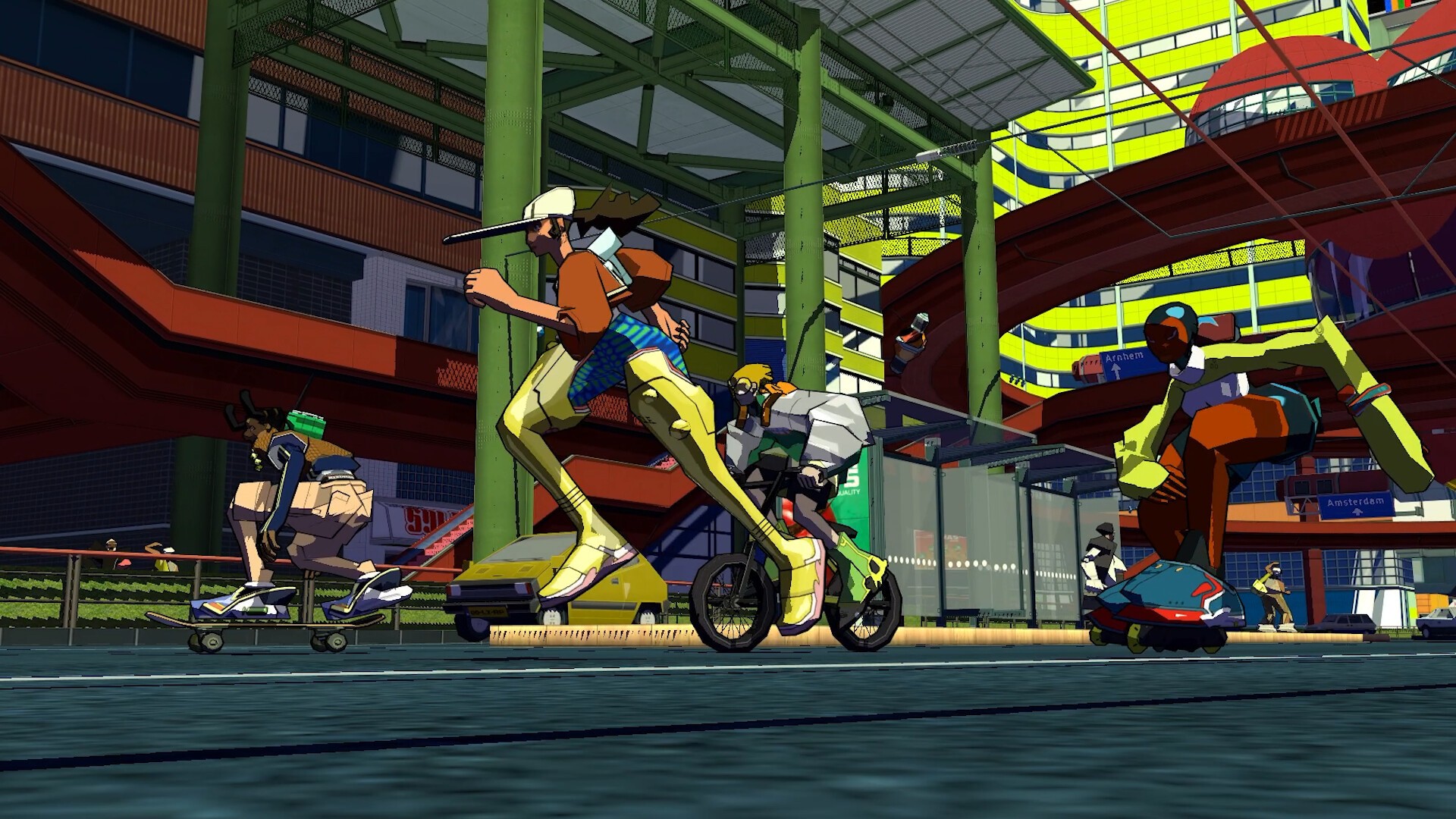 1920x1080 Bomb Rush Cyberfunk Dev Reveals Another Jet Set Radio Style Game
