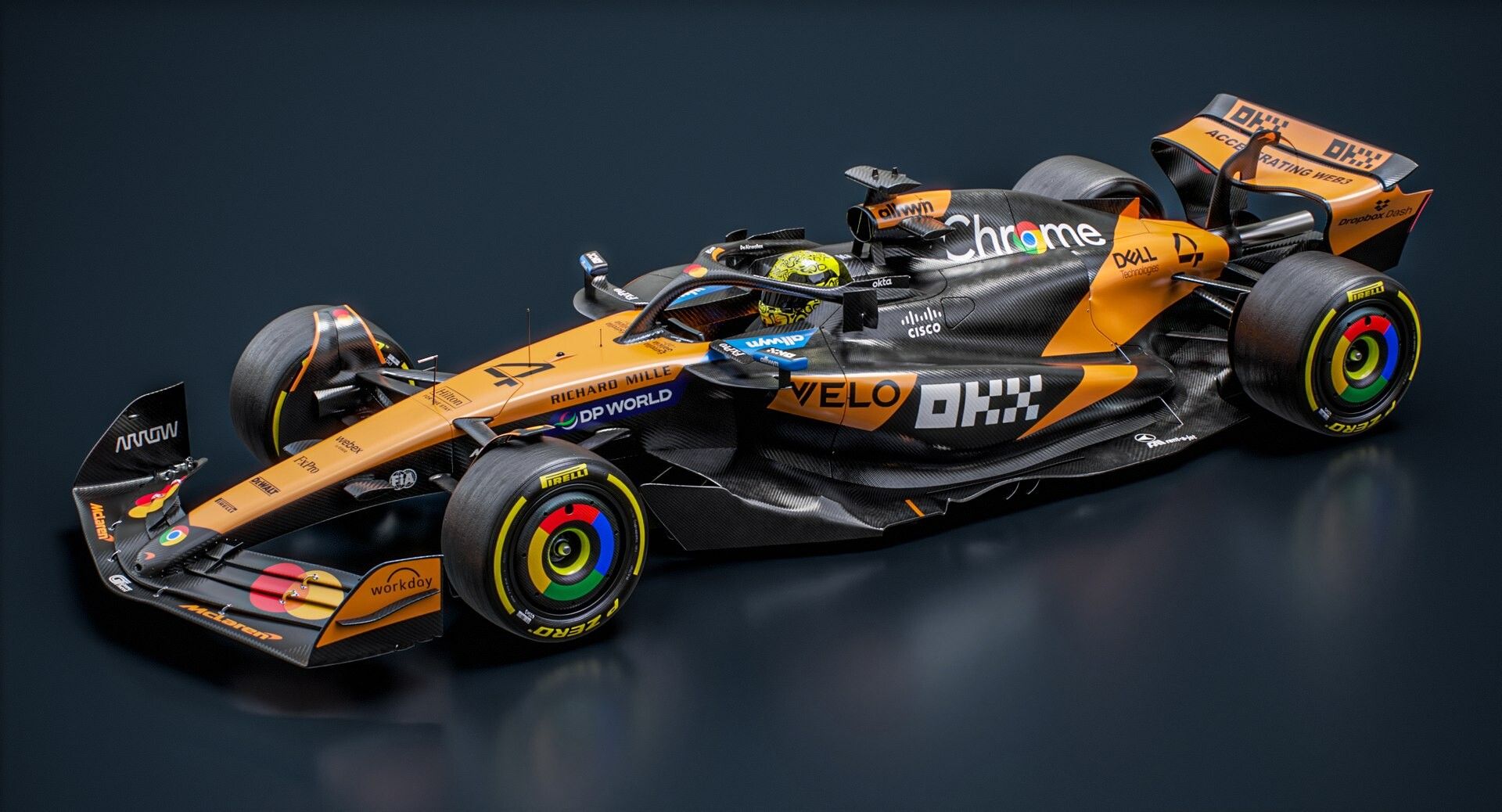 1920x1038 McLaren MCL39 F1 2025 Formula 1 Race Car PBR 3D model
