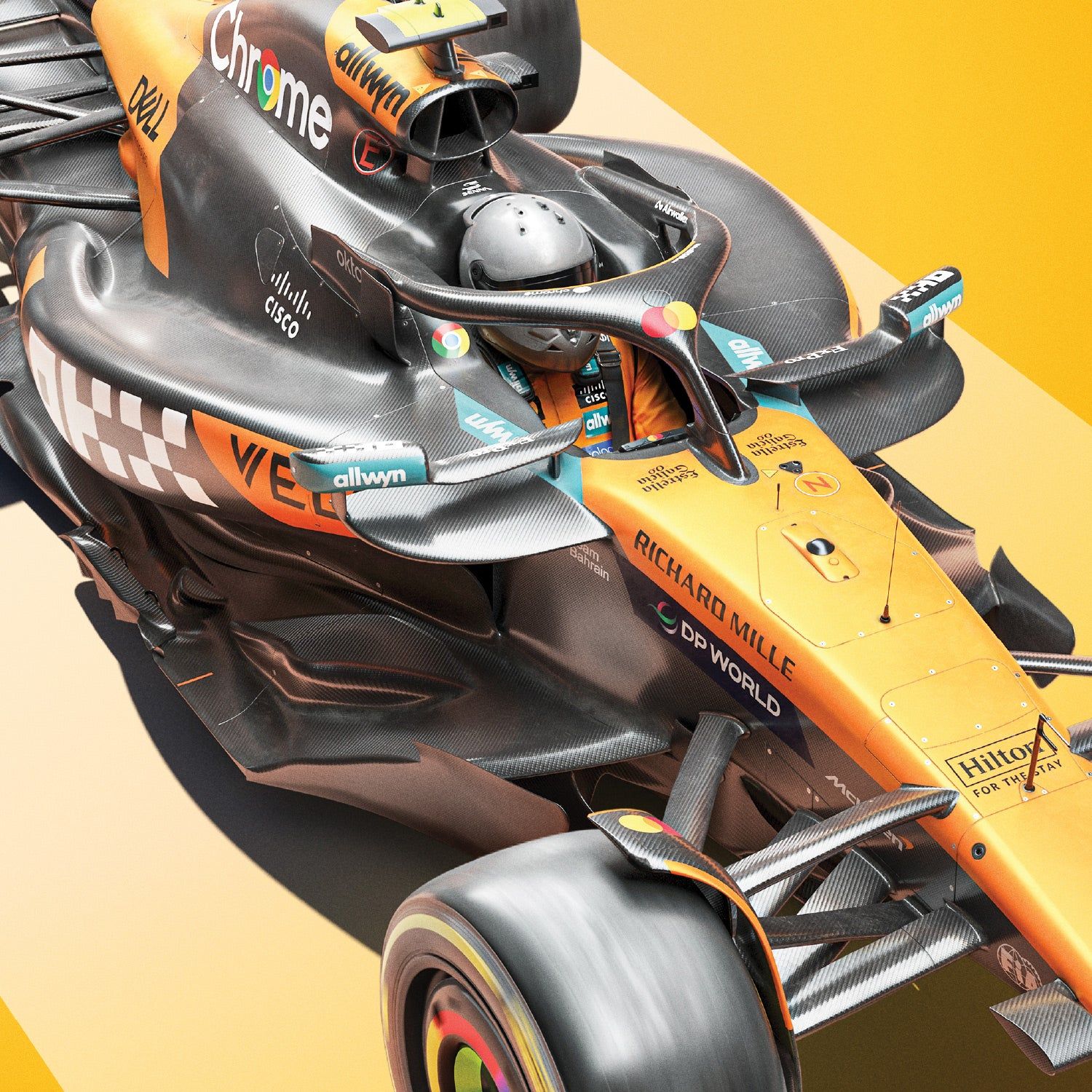 1500x1500 Poster. McLaren Formula 1 Team