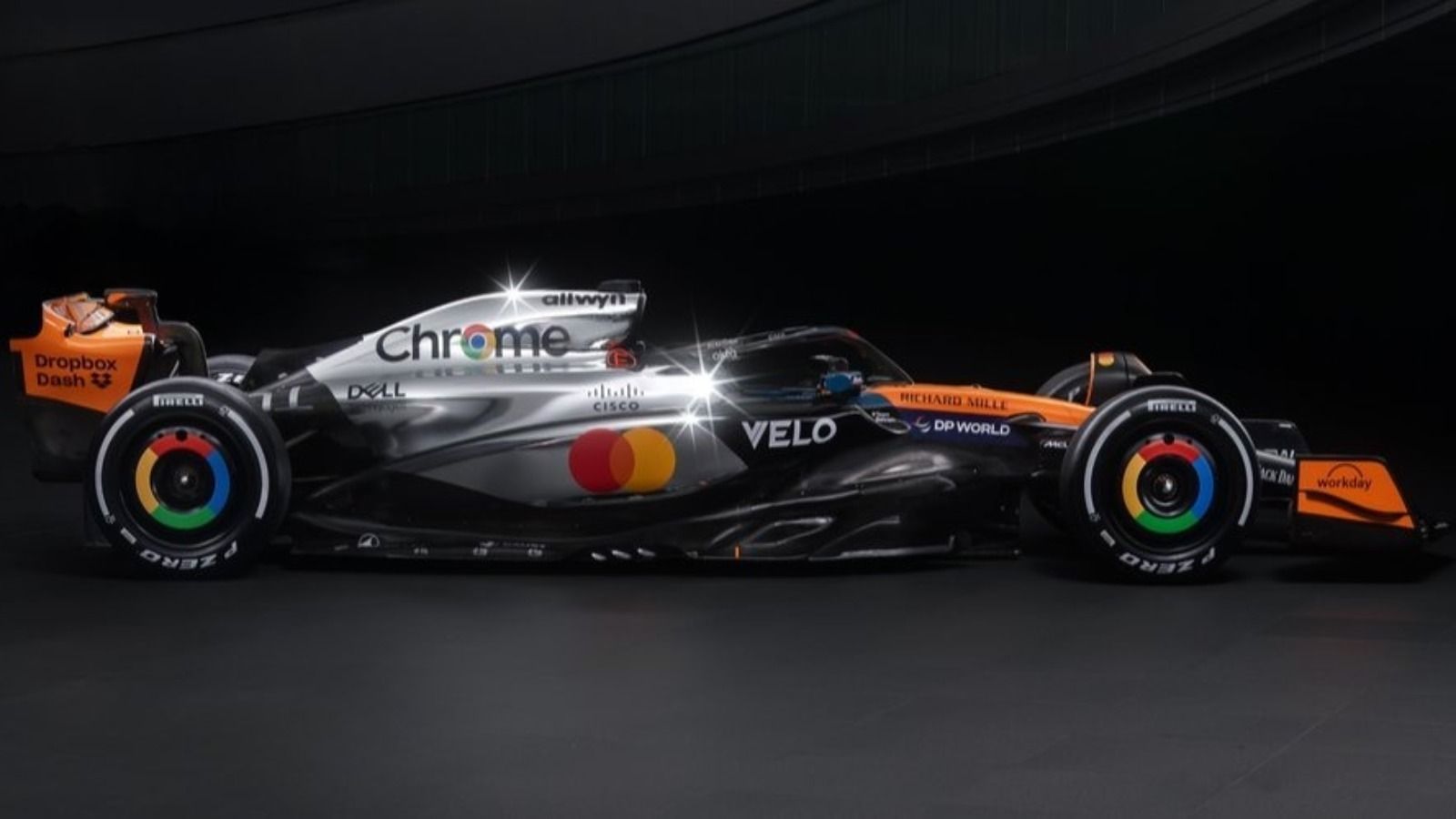 1600x900 McLaren chrome returns as special British GP livery revealed