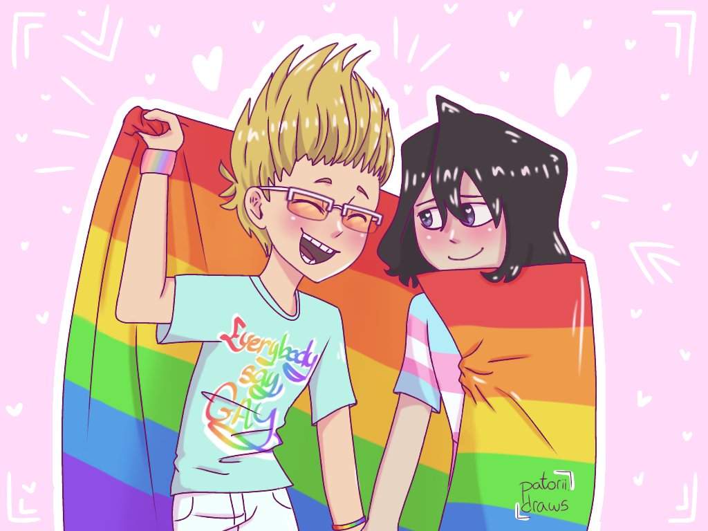 1024x768 Happy pride month!!. My Hero Academia Amino