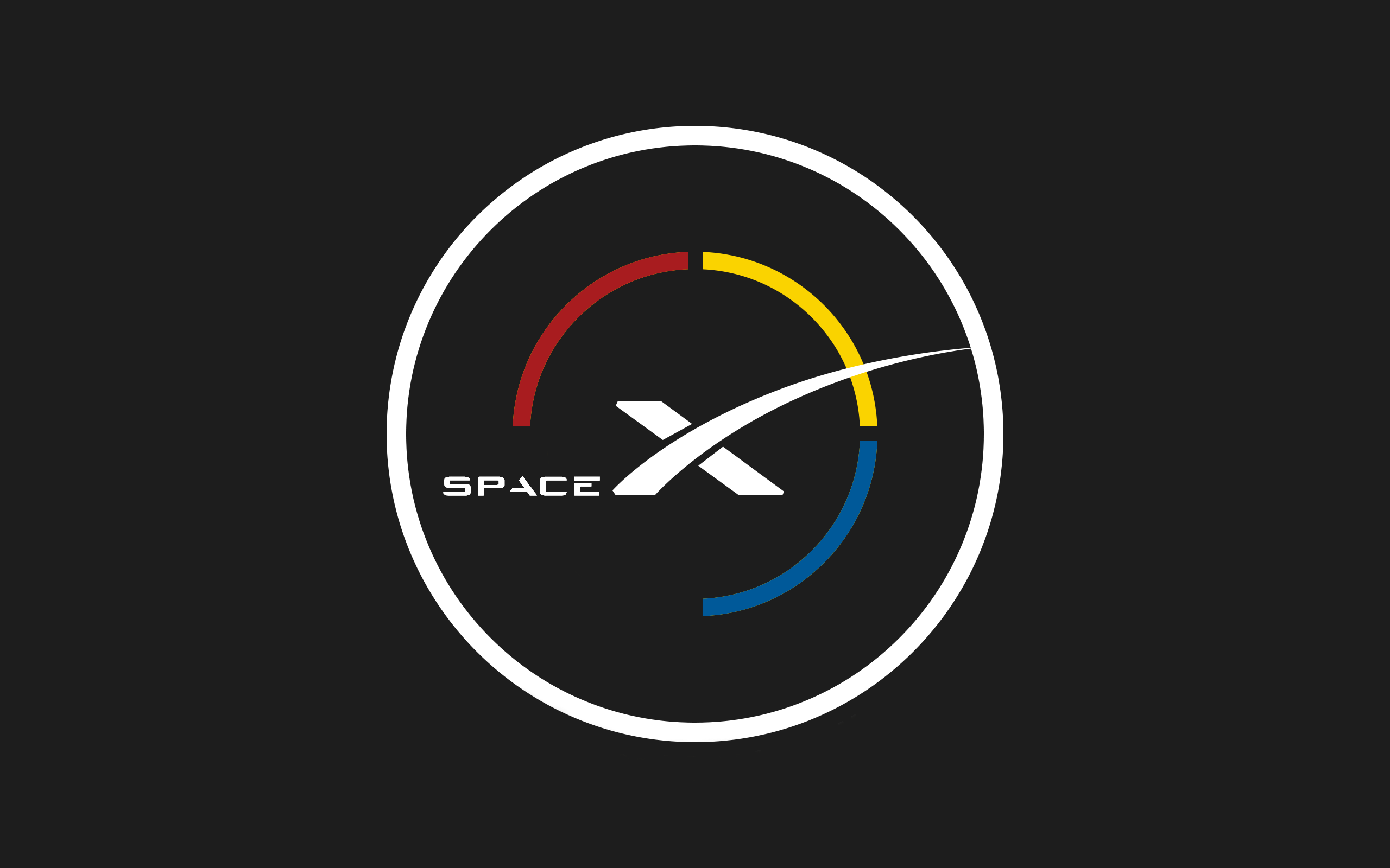 2560x1600 Space Force Logo Wallpaper