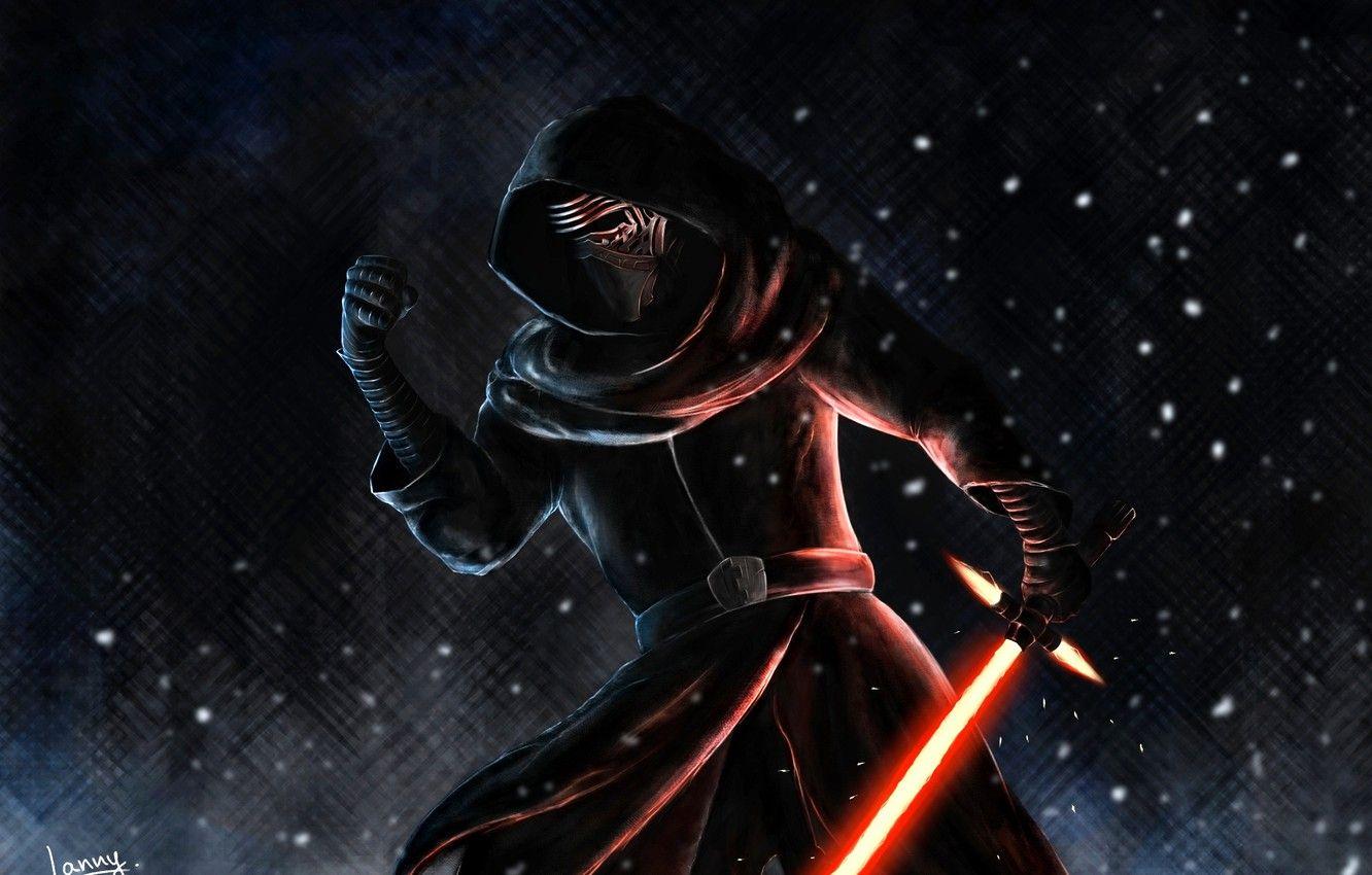 1332x850 Wallpaper fan art, Kylo Ren, Star wars.Episode VII:the force