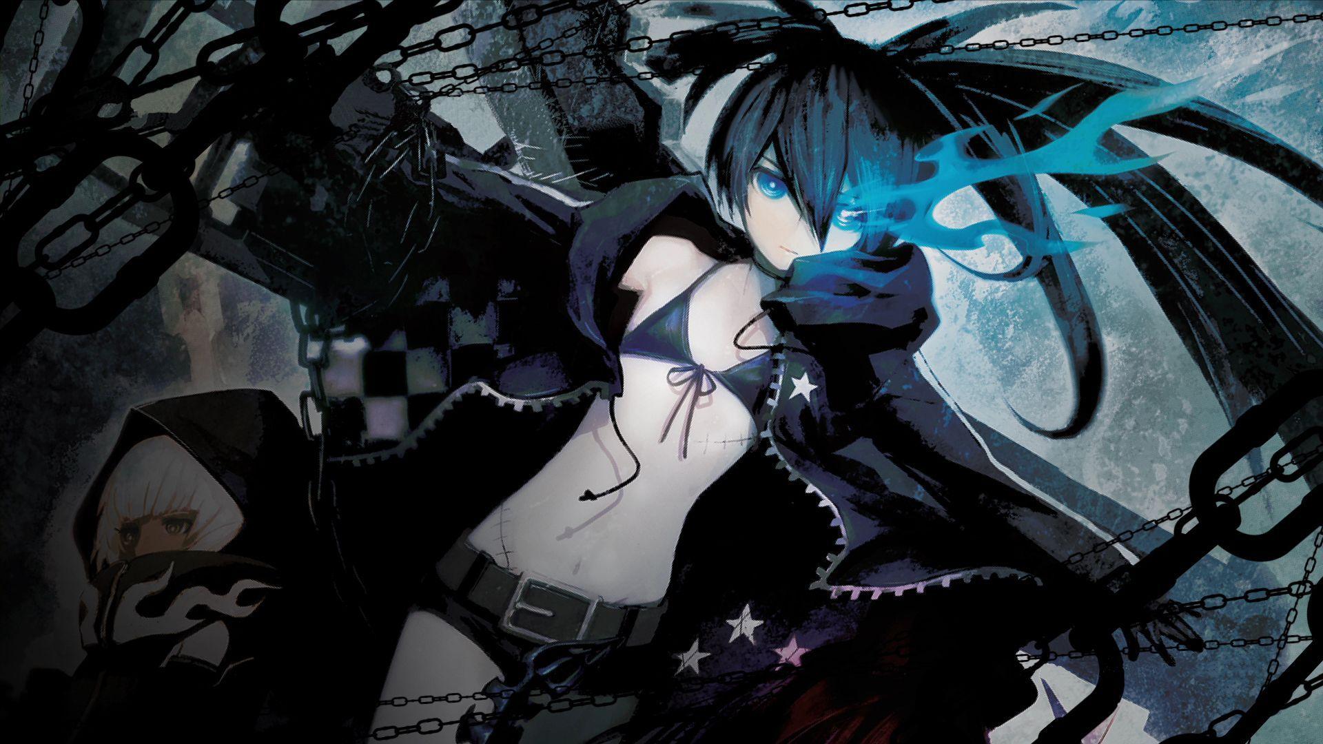 1920x1080 Black Rock Shooter STRength. Kawaii, Fille manga, Manga