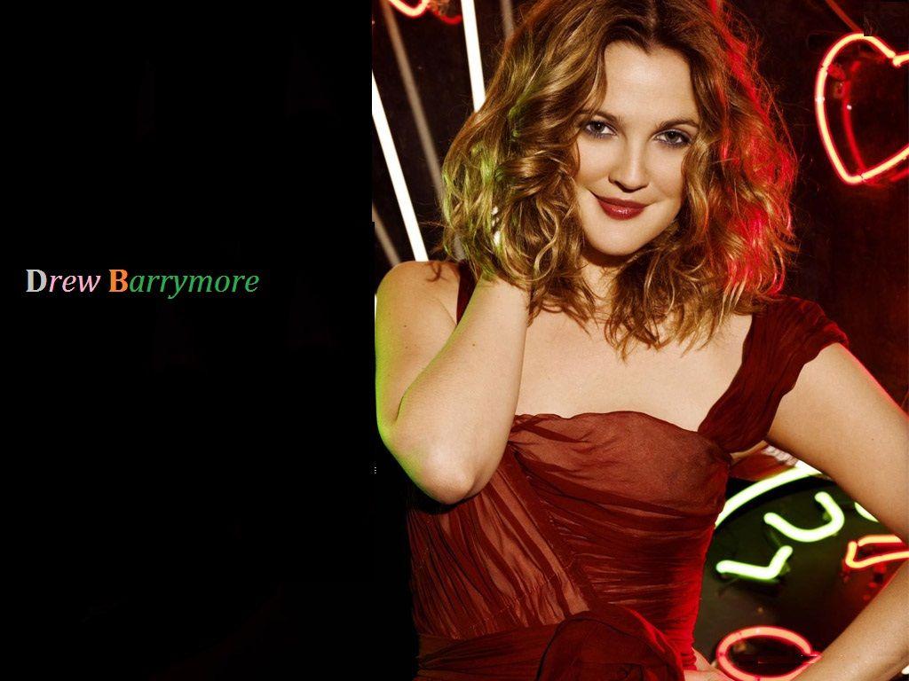 1024x768 Drew Barrymore Hot Unseen Bikini Photo and Image