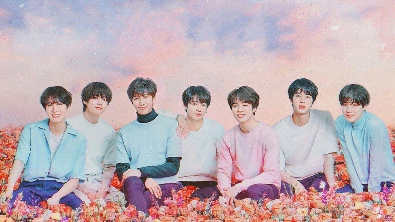 1334x750 BTS. Bts papel de parede