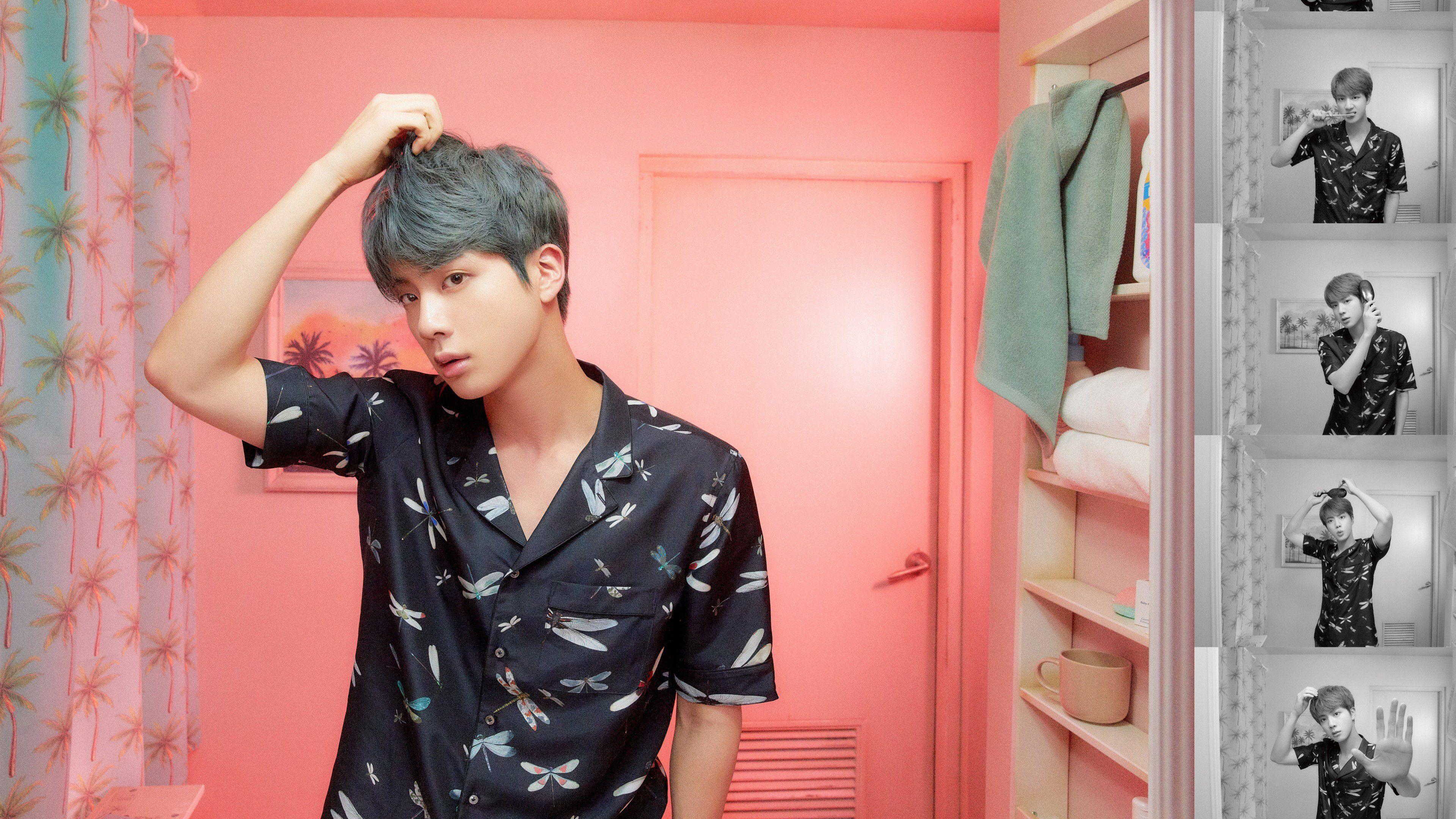 3840x2160 Jin BTS Map of the Soul: Persona 4K Wallpaper