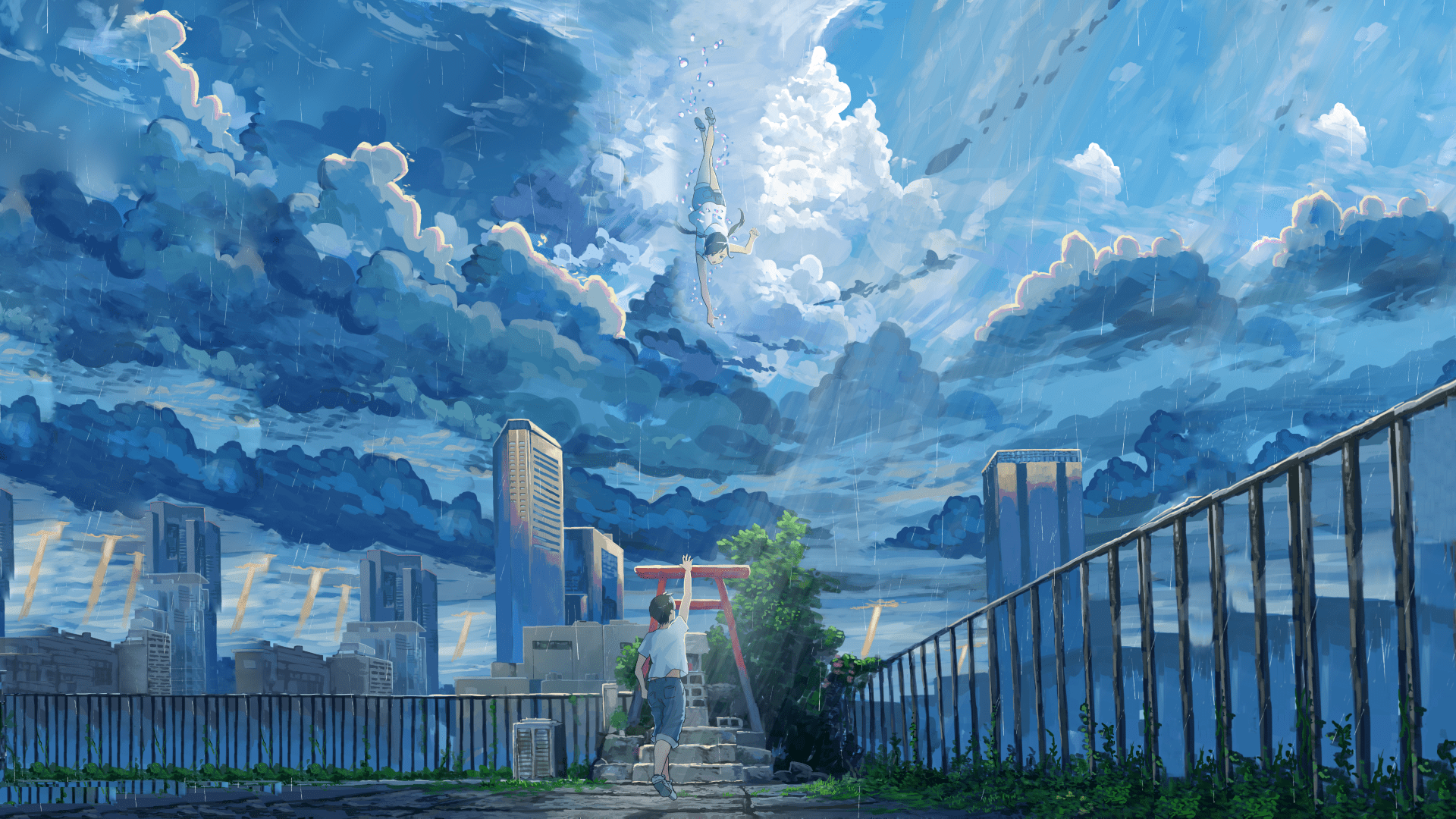 1920x1080 Weathering With You Wallpaper Shinkai Wallpaper