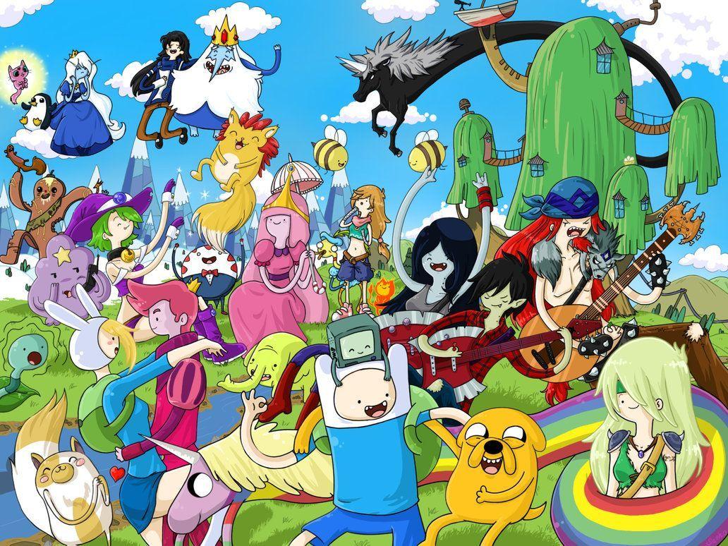 Adventure Time Characters Wallpapers Top Free Adventure Time Characters Backgrounds Wallpaperaccess