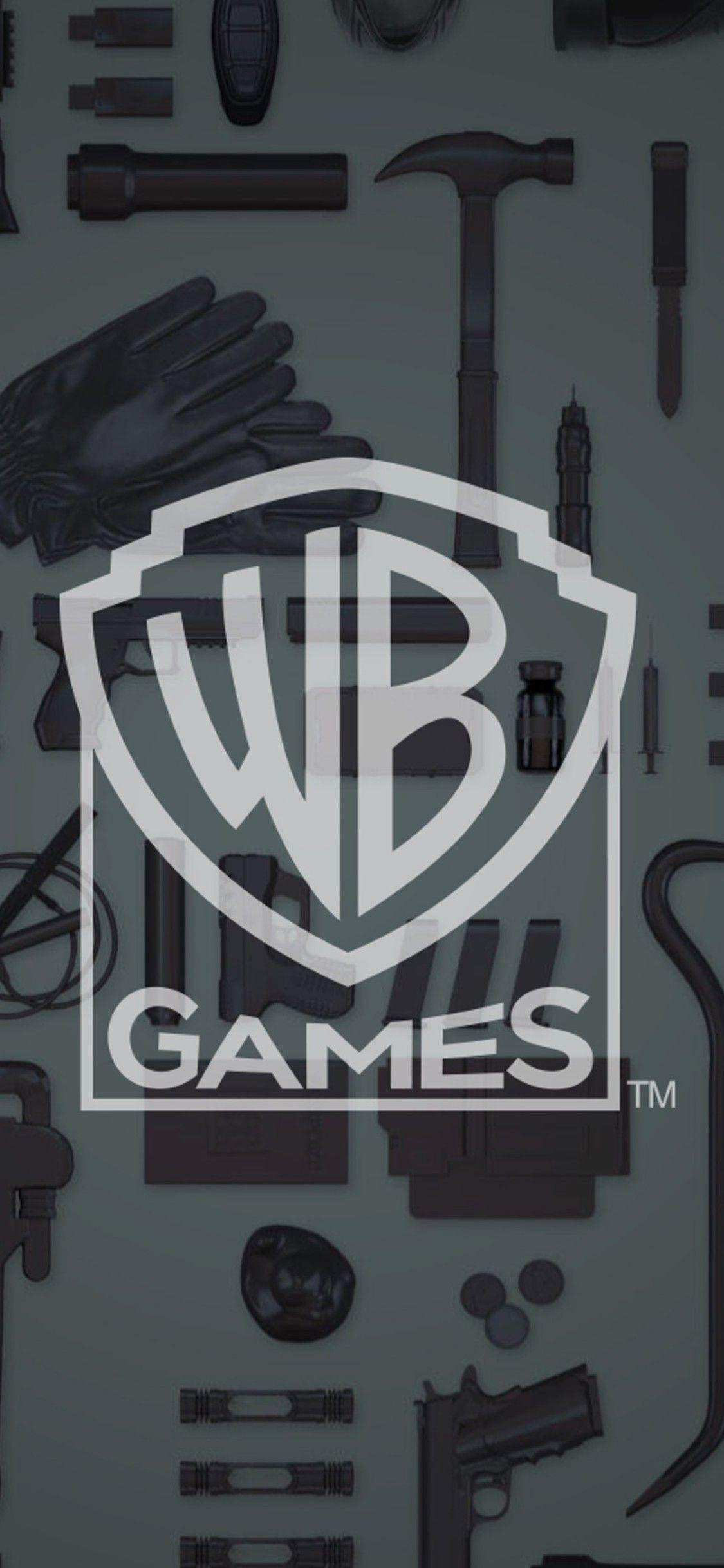1125x2436 Warner Bros Games Logo iPhone X. Game logo, Graphic