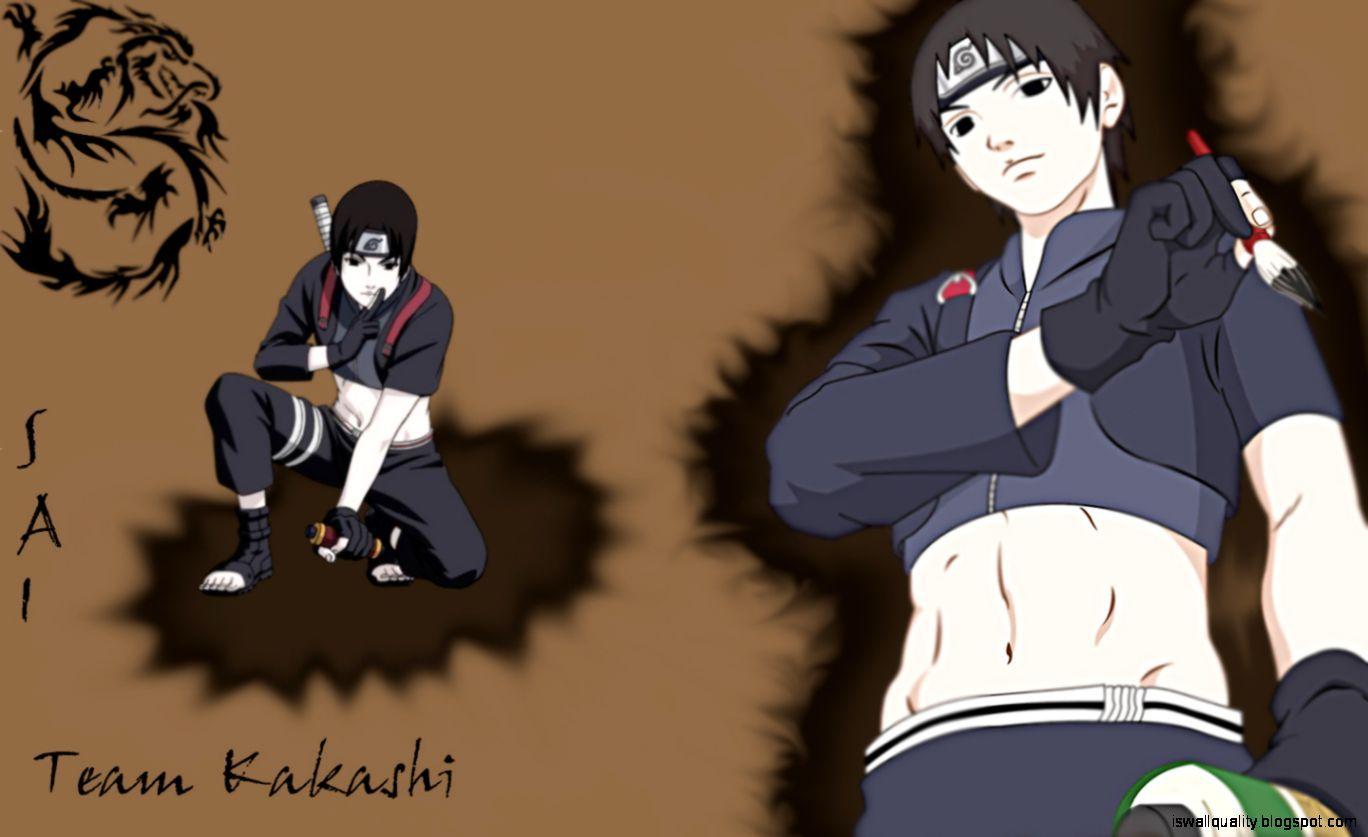 1368x837 Sai Team 8 Kakashi Wallpaper