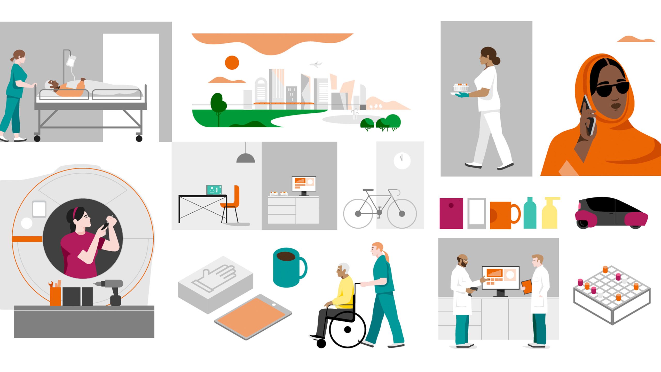 2560x1440 Healthcare Brand Design for Siemens Healthineers