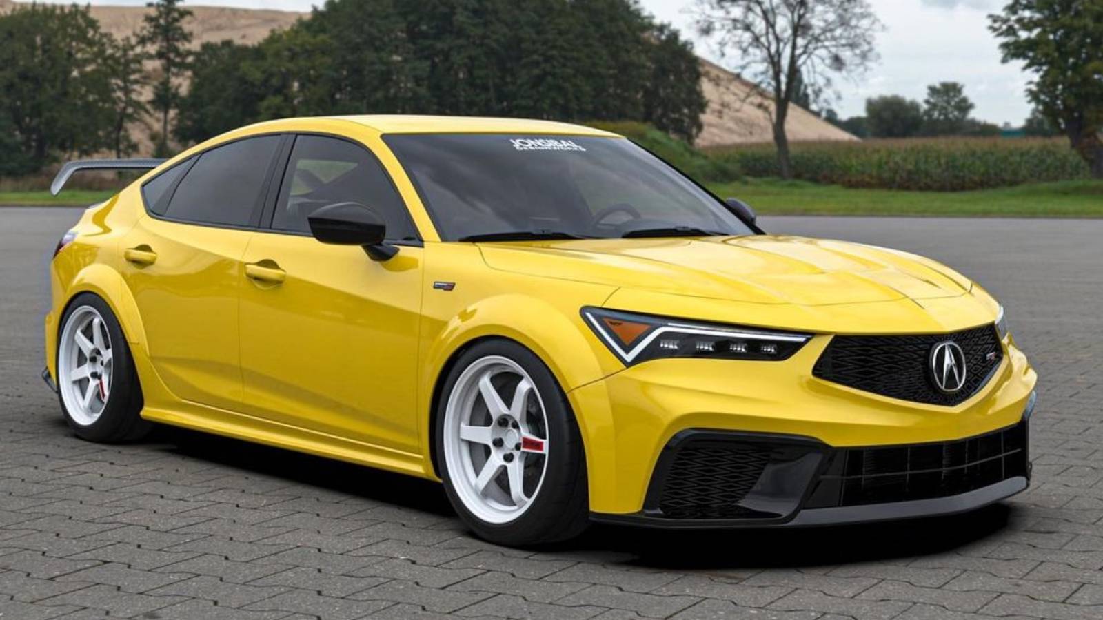 1600x900 Here's What We Hoped The 2024 Acura Integra Type S Looked Like