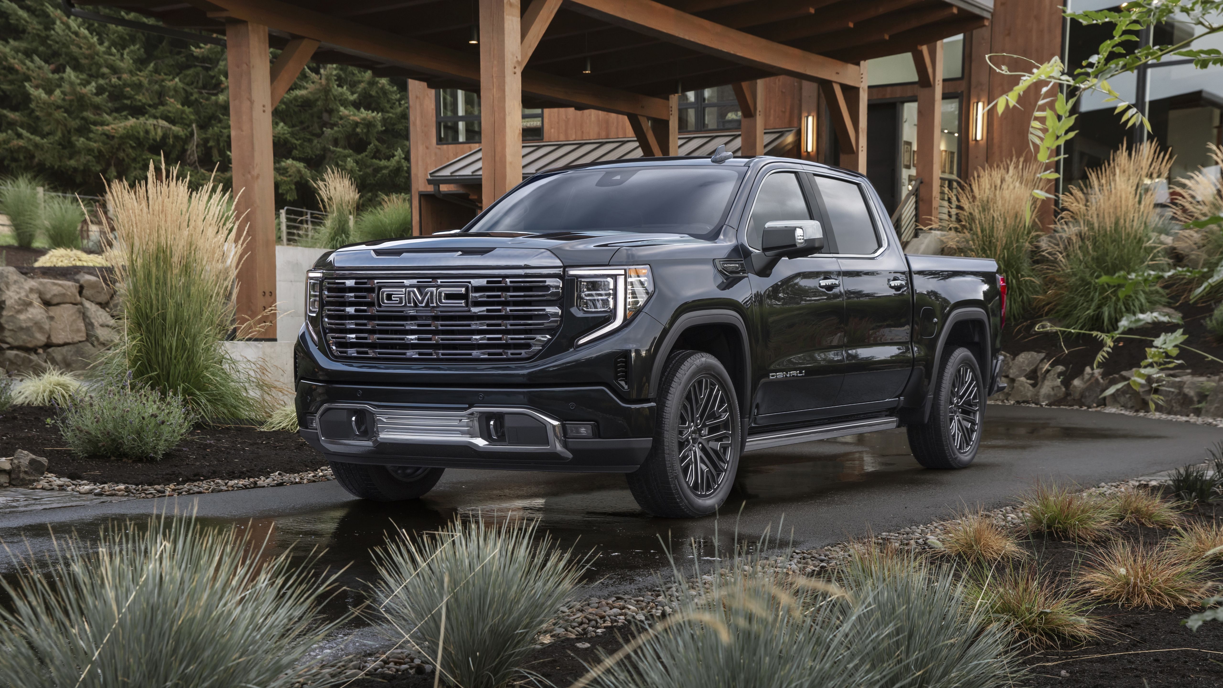 5120x2880 GMC Sierra Denali Ultimate Crew Cab 5K Wallpaper Car Wallpaper