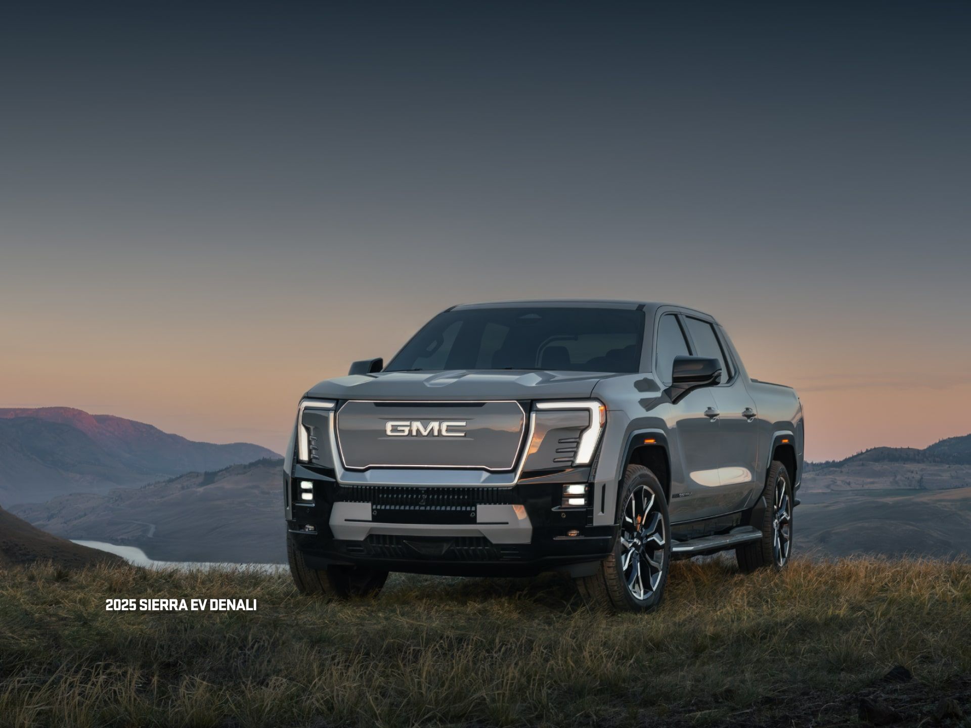 1920x1440 GMC Sierra EV Denali. All Electric Truck