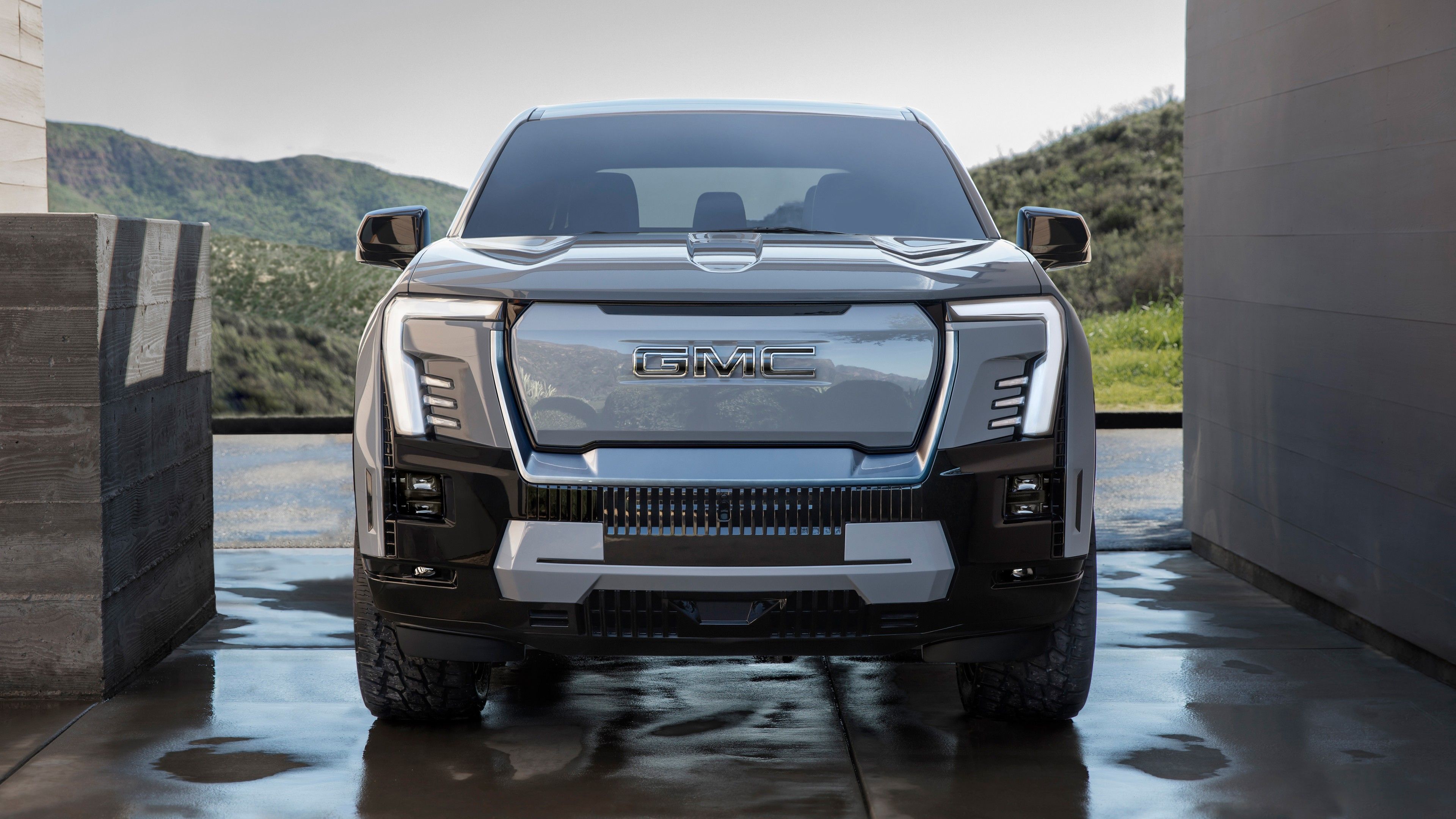 3840x2160 GMC Sierra EV Denali Edition 1 2024 5K 2 Wallpaper Car Wallpaper