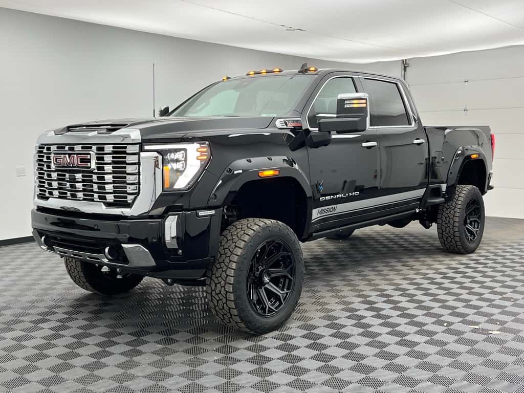 1024x768 GMC Sierra Denali Mission Lifted Truck: Power, Prestige, and Presence