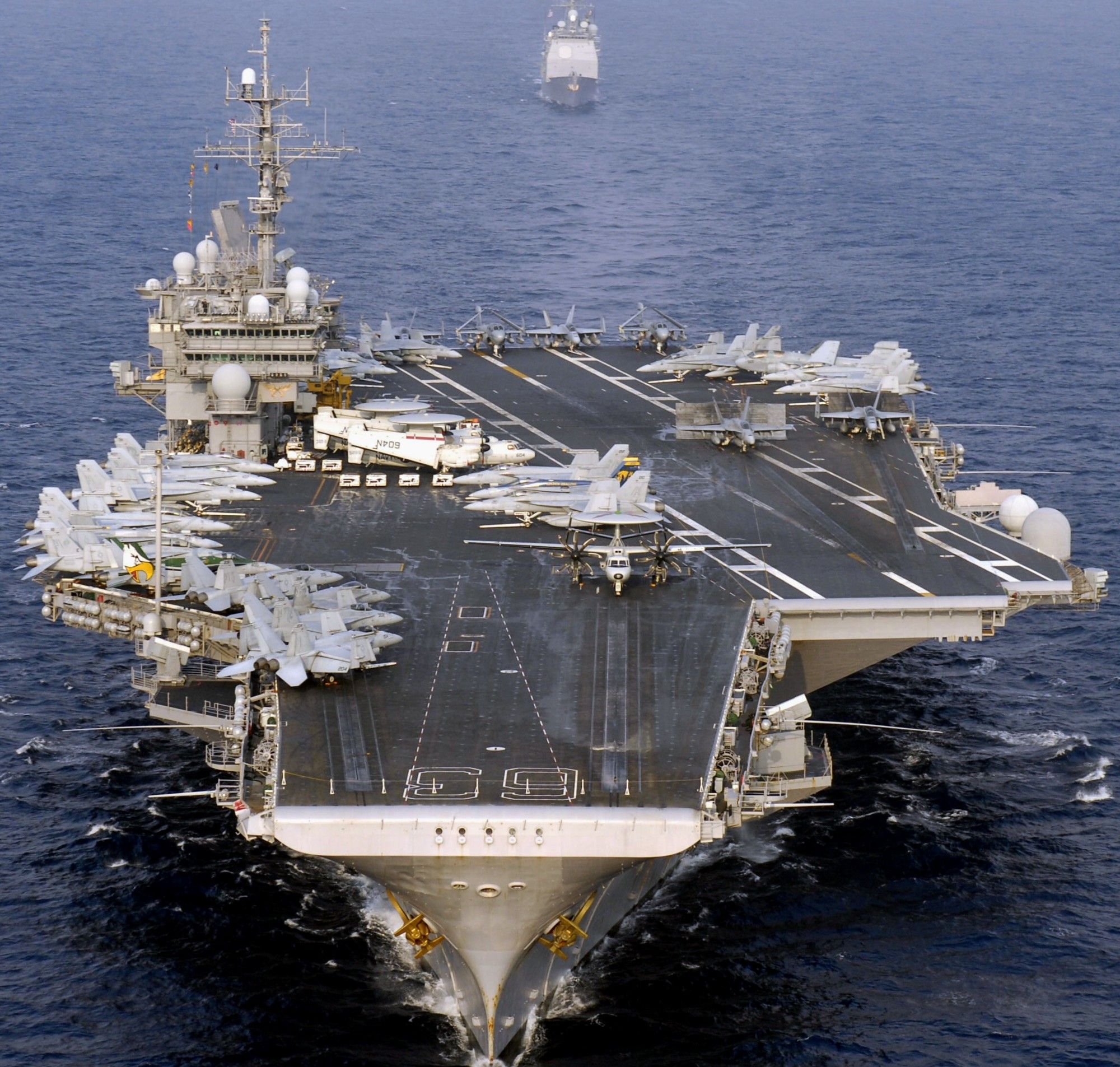 2000x1905 CV 63 USS Kitty Hawk Aircraft Carrier US Navy CVW CVA